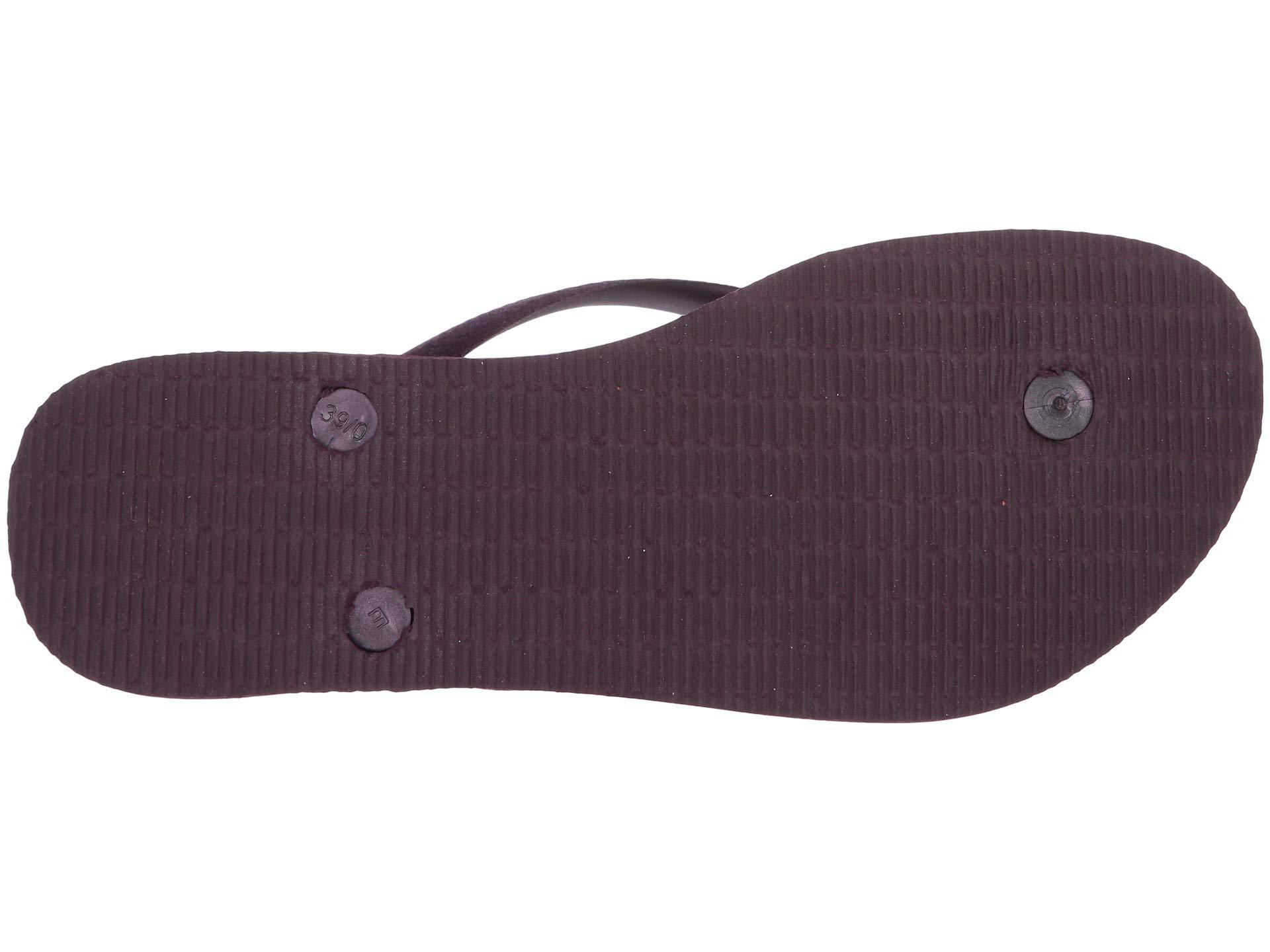 havaianas slim rust