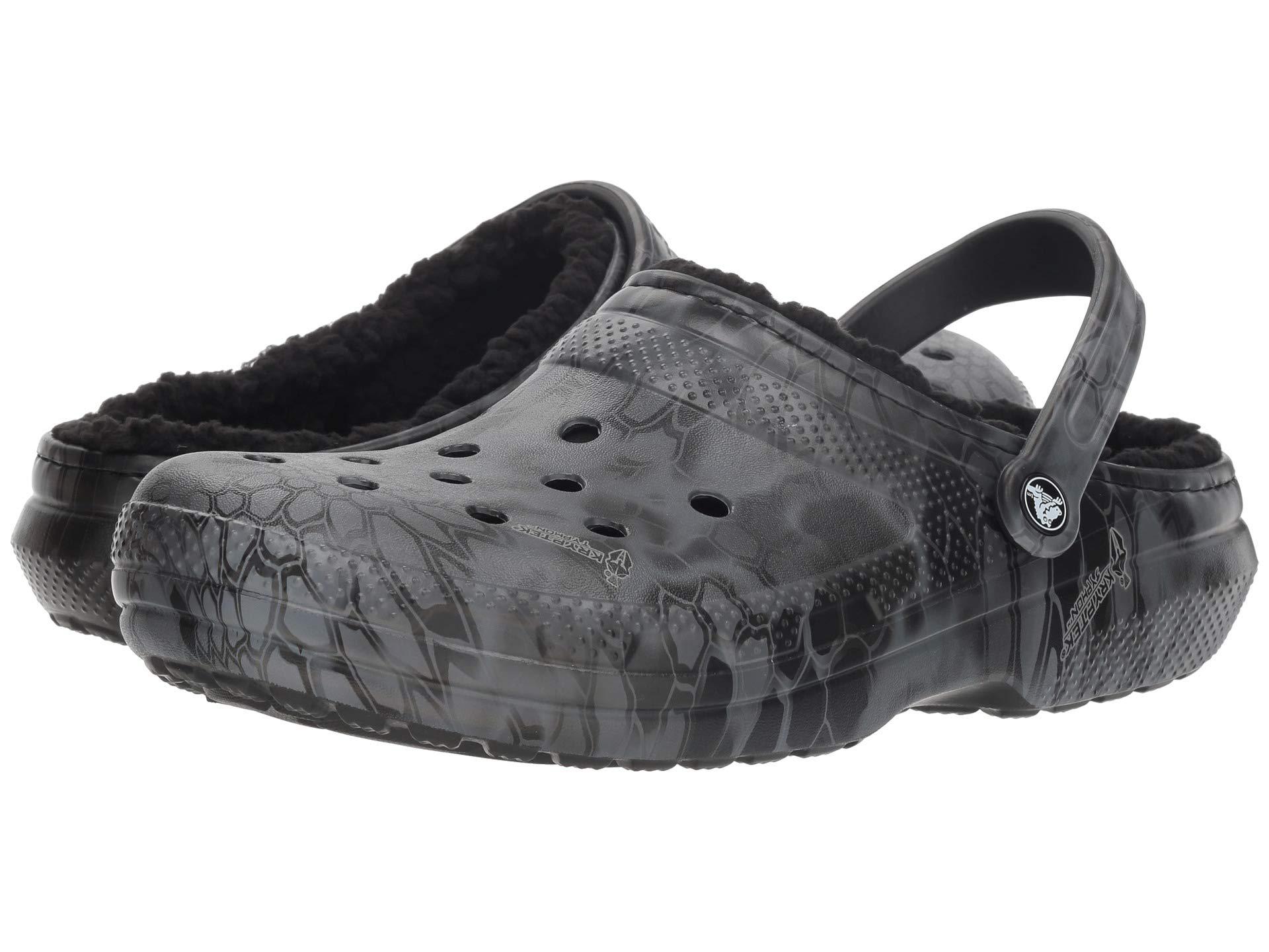 Crocs™ Classic Kryptek Typhon Lined Clog (black) Clog Shoes for Men - Lyst
