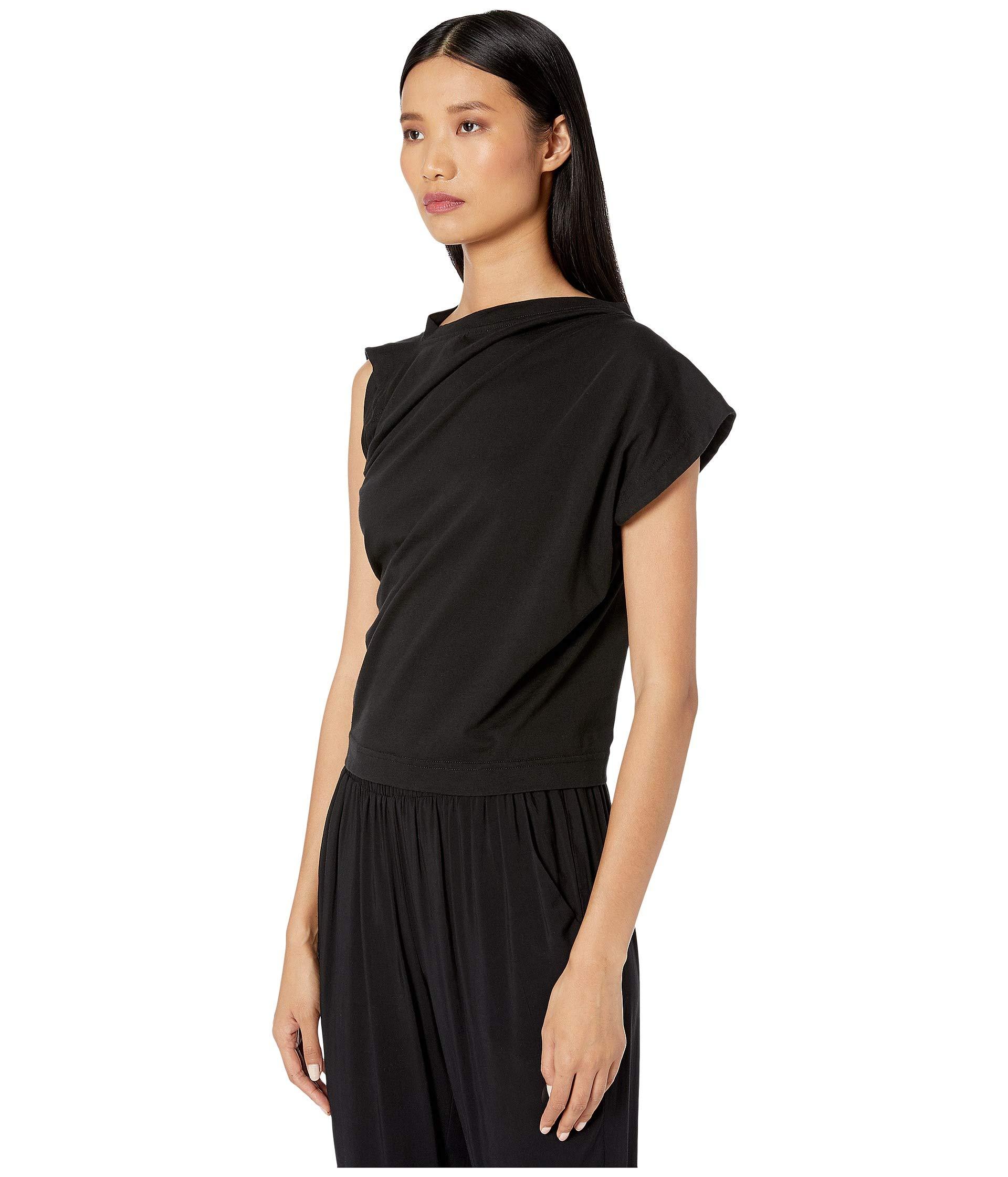 Vivienne Westwood Cotton Short Sleeve Hebo Top in Black | Lyst