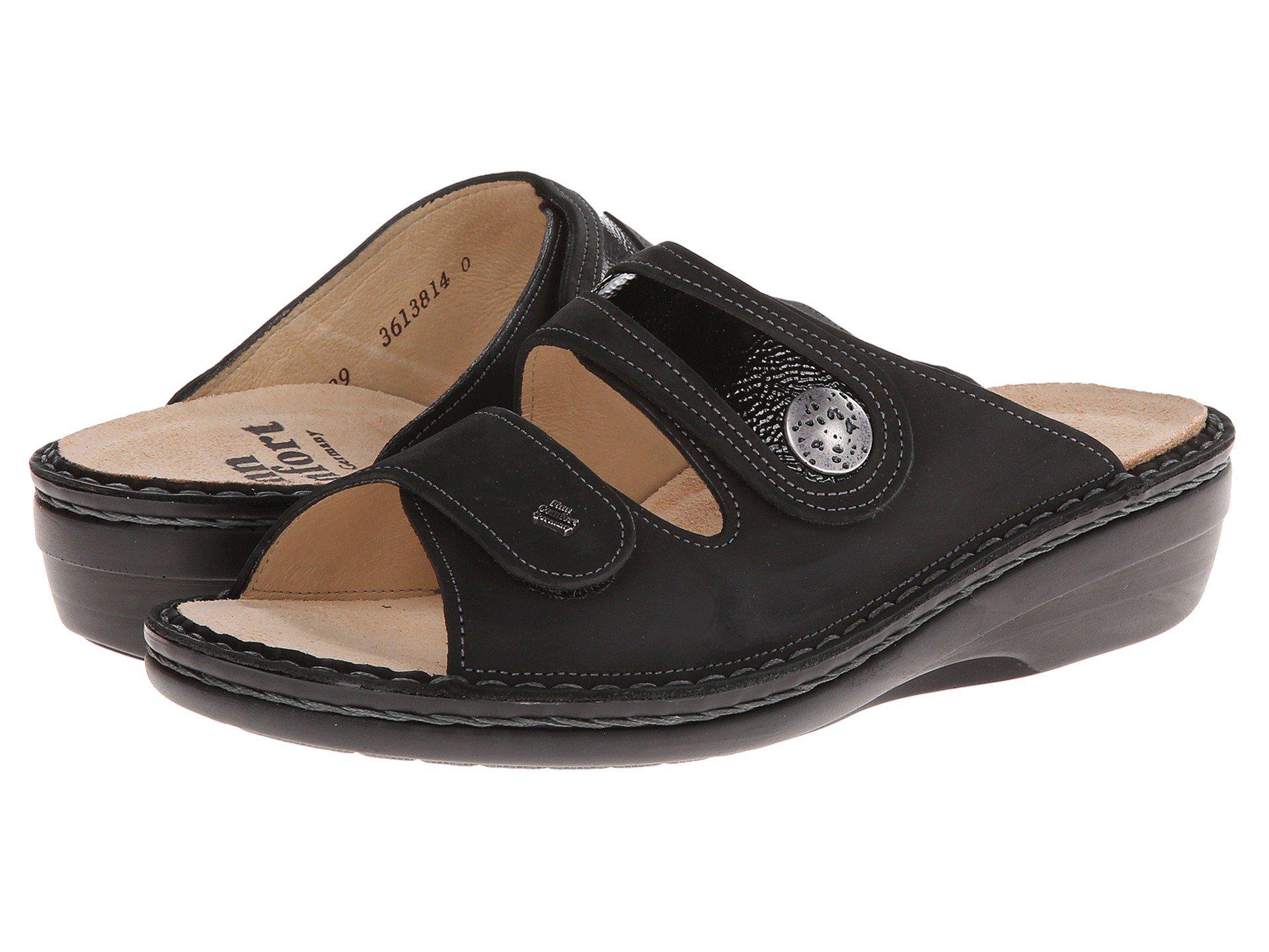 Lyst Finn Comfort Mira (black Buggy/Patent) Women�s
