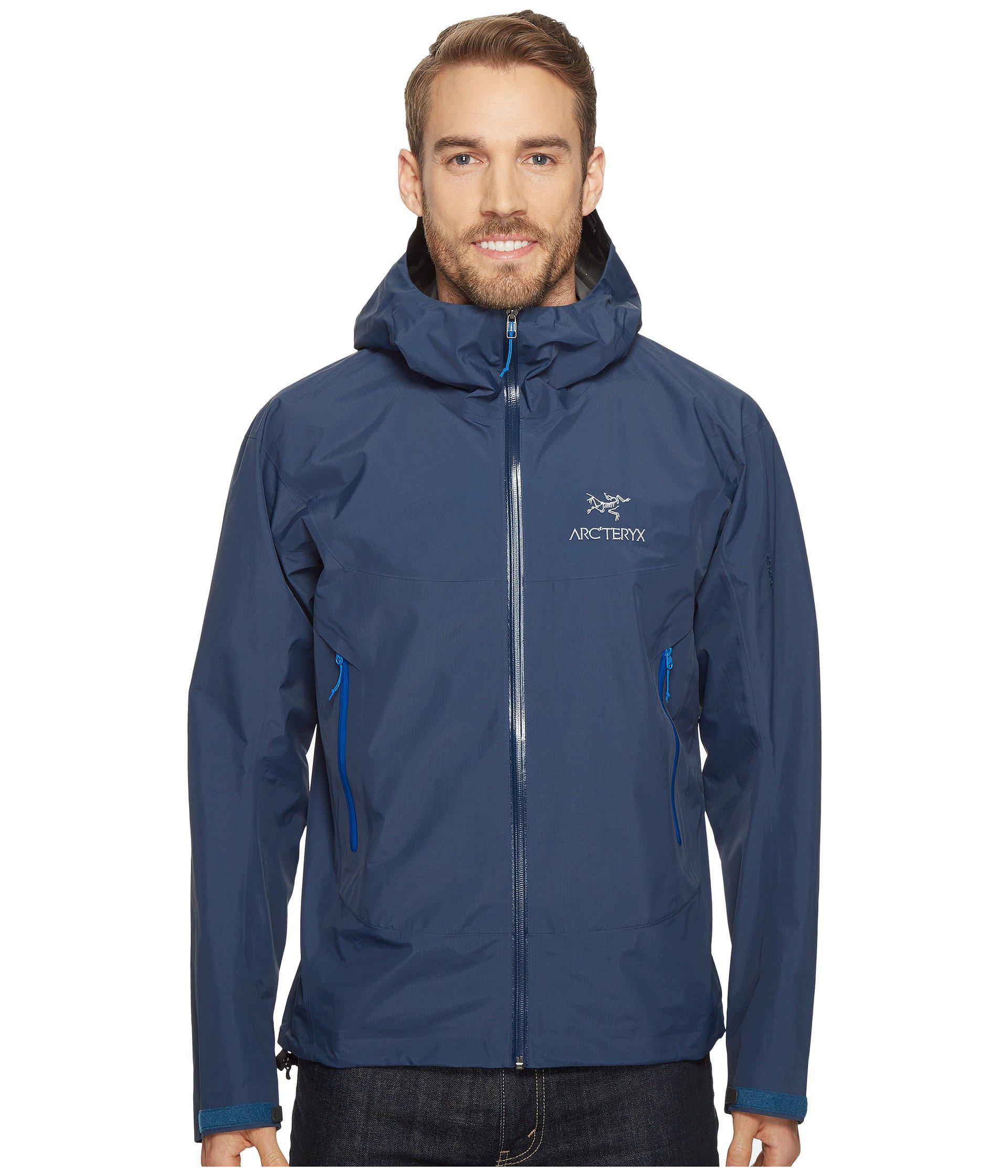 Arc Teryx Synthetic Beta Sl Jacket Cypress Men S Coat In Blue For Men Lyst