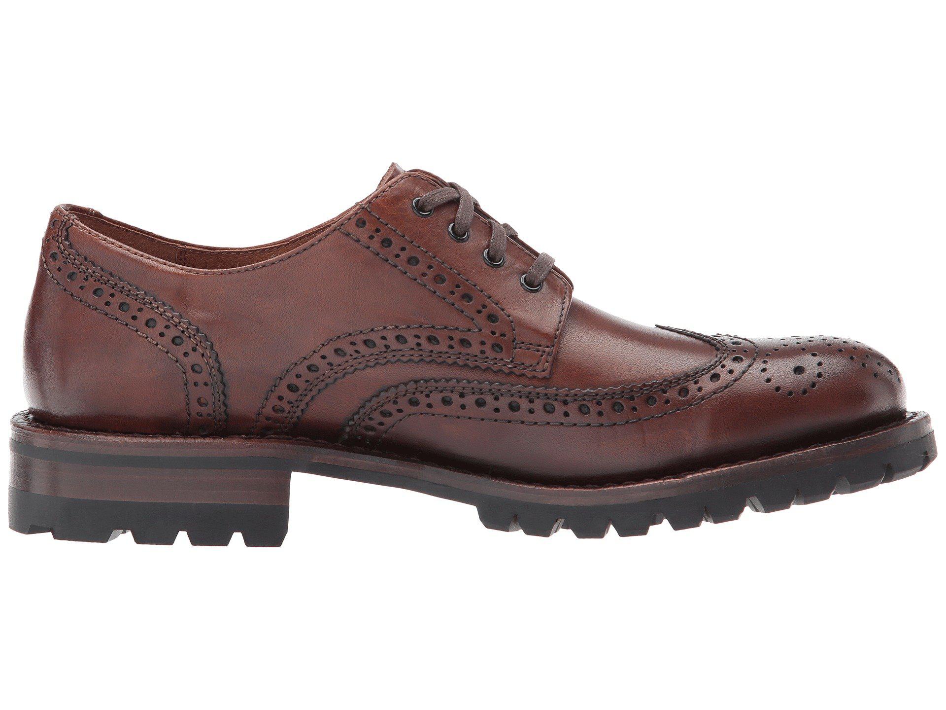 frye george lug wingtip derby