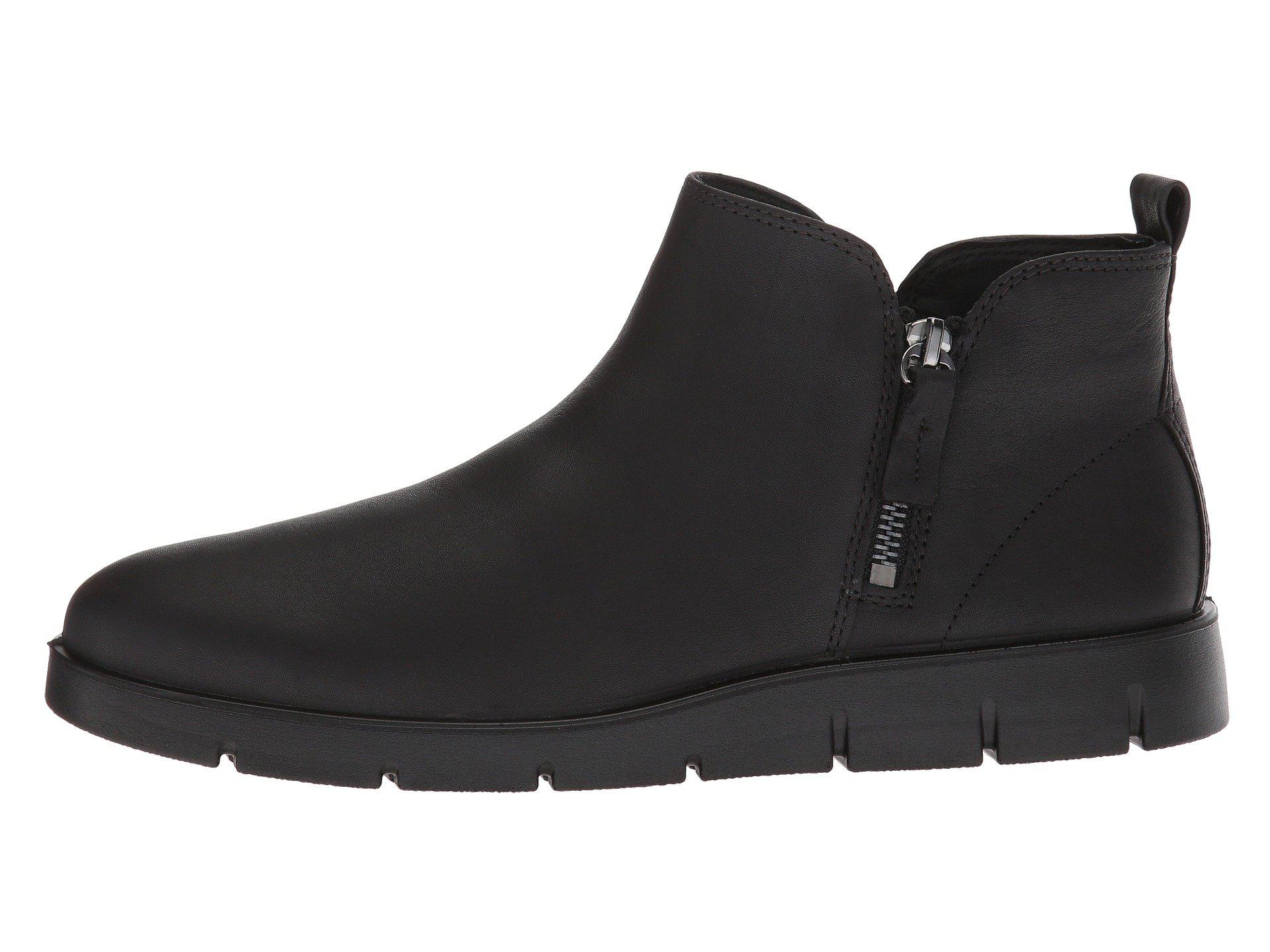 ecco bella zip low bootie