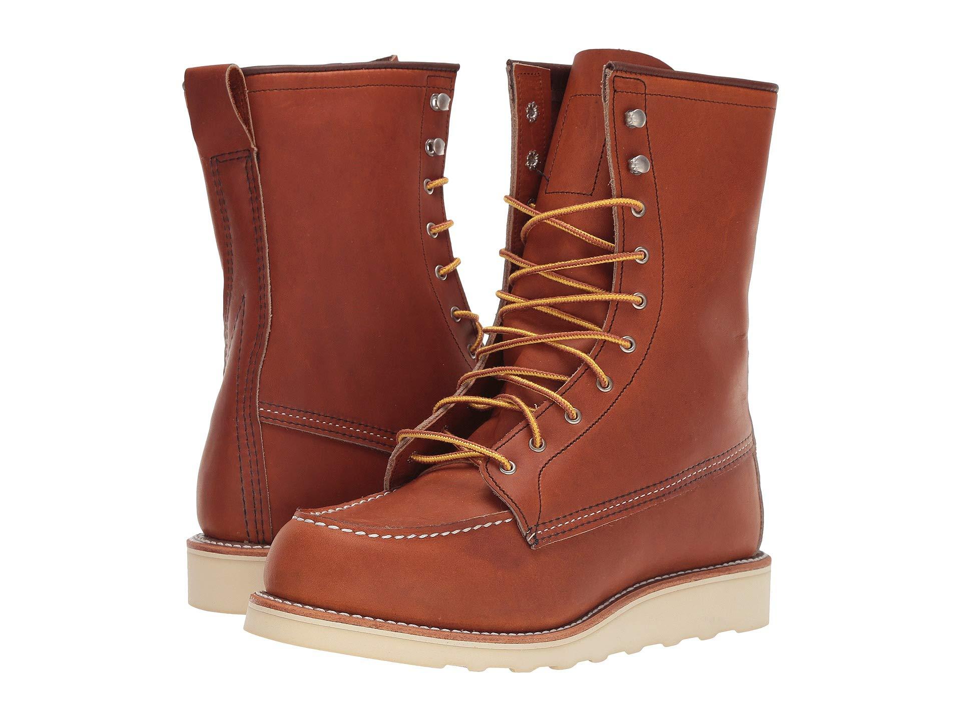 Buy > 8 moc toe boots > in stock