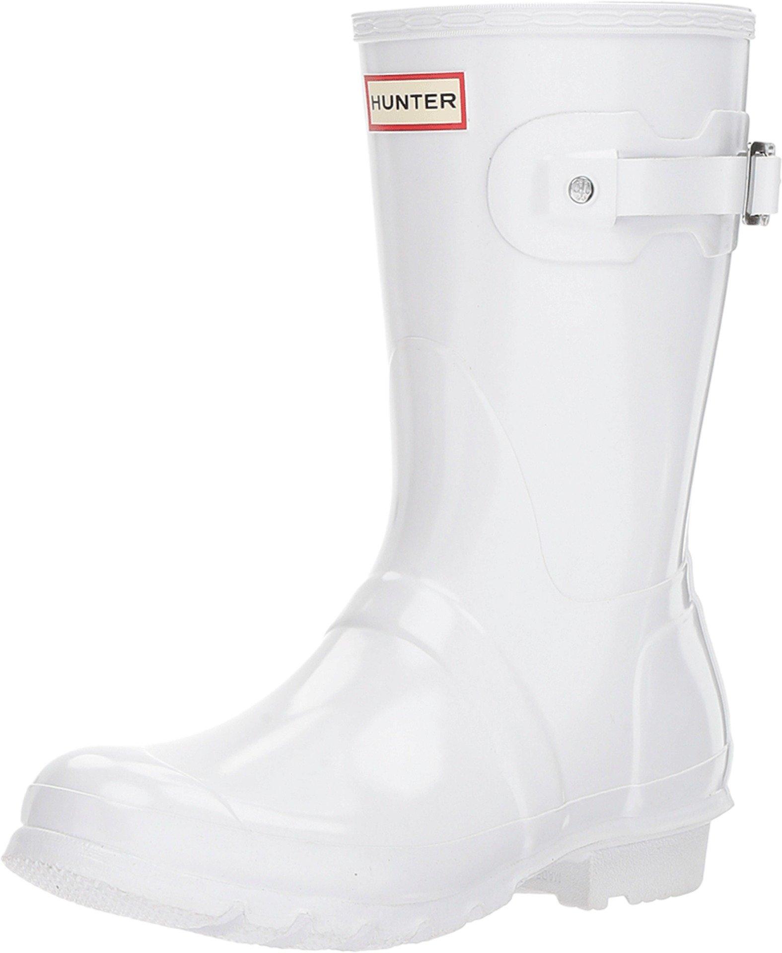 white hunter wellies