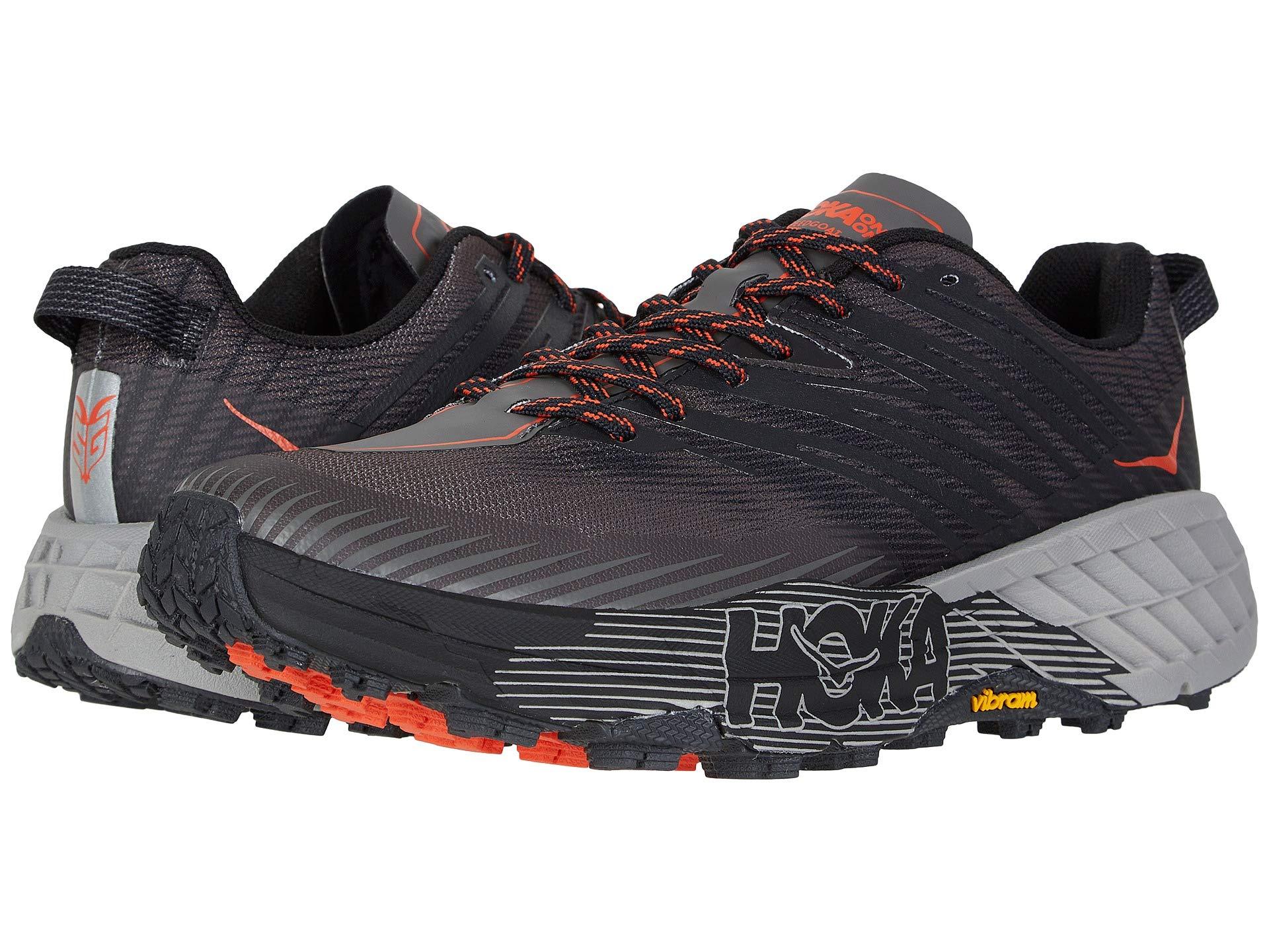 Hoka One One Rubber Speedgoat 4 Trail Shoes in Gray for Men Save 1