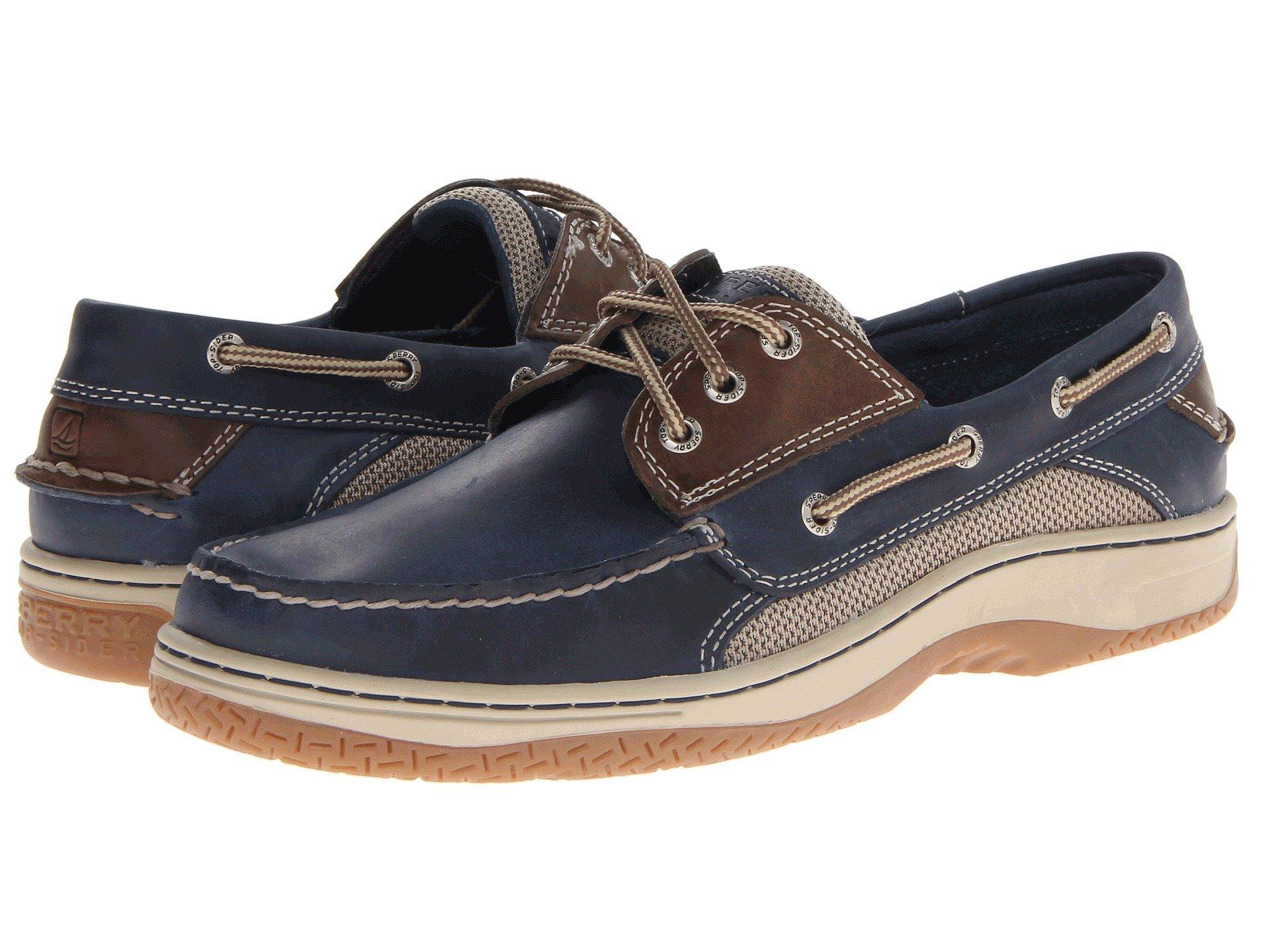 Sperry Top-Sider Billfish 3-eye Boat Shoe (amaretto 2) Men's Lace Up Casual Shoes in Blue for