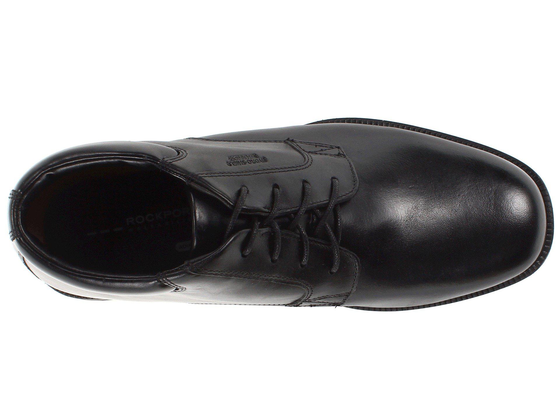 rockport men's essential details waterproof dress chukka boot