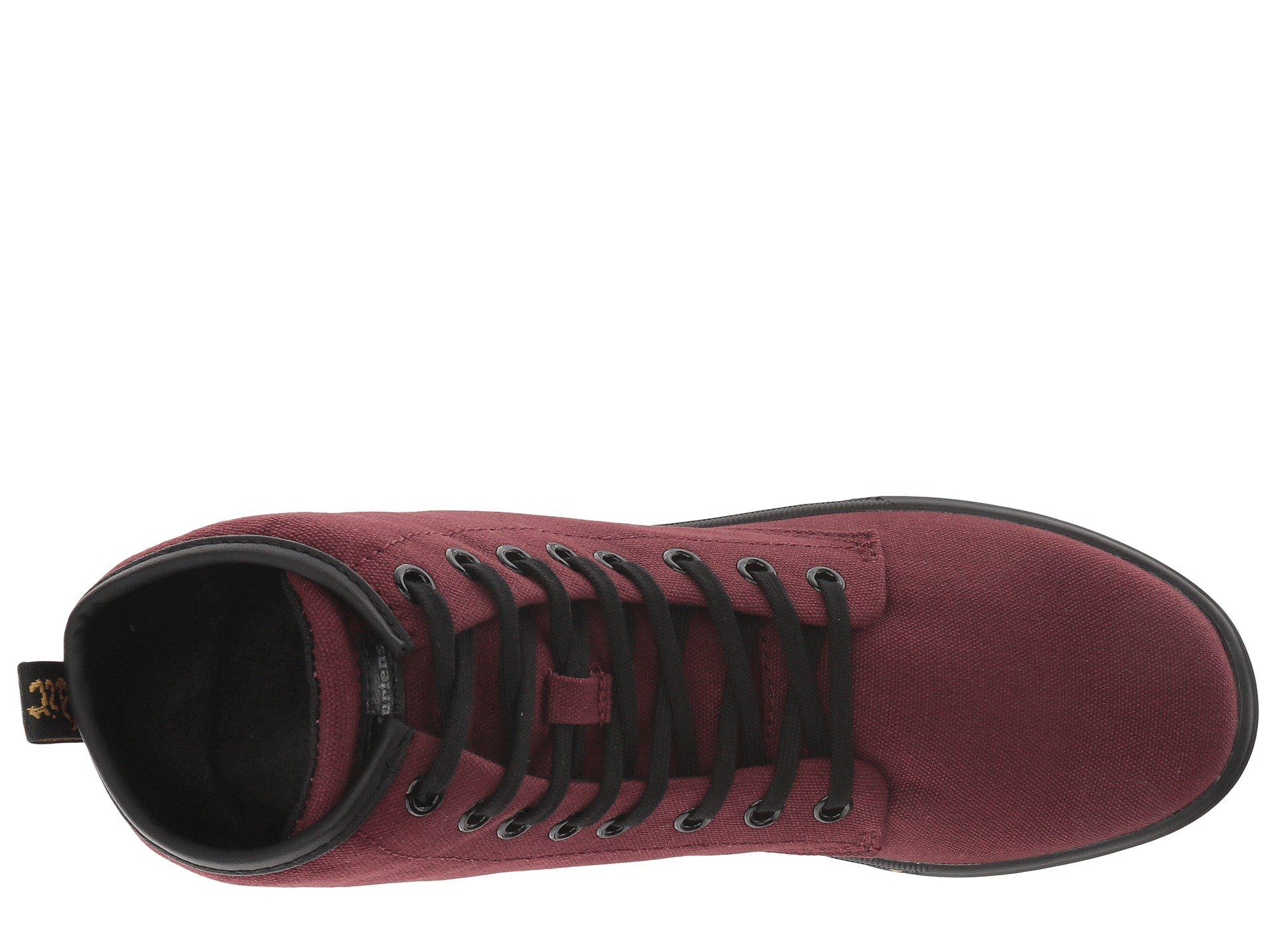 Dr. Martens Synthetic Sheridan Octavo (old Oxblood Canvas) Boots - Lyst