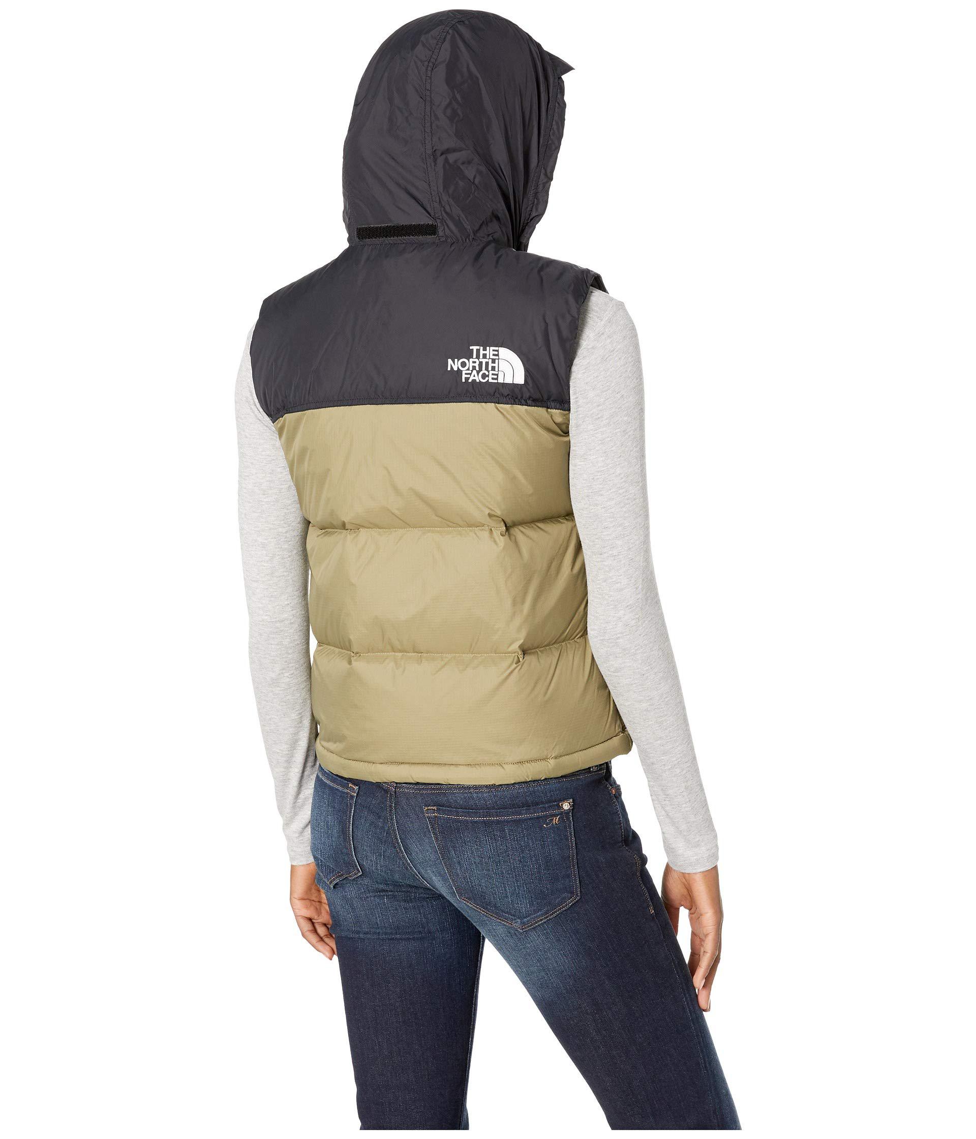 the north face nuptse tumbleweed green