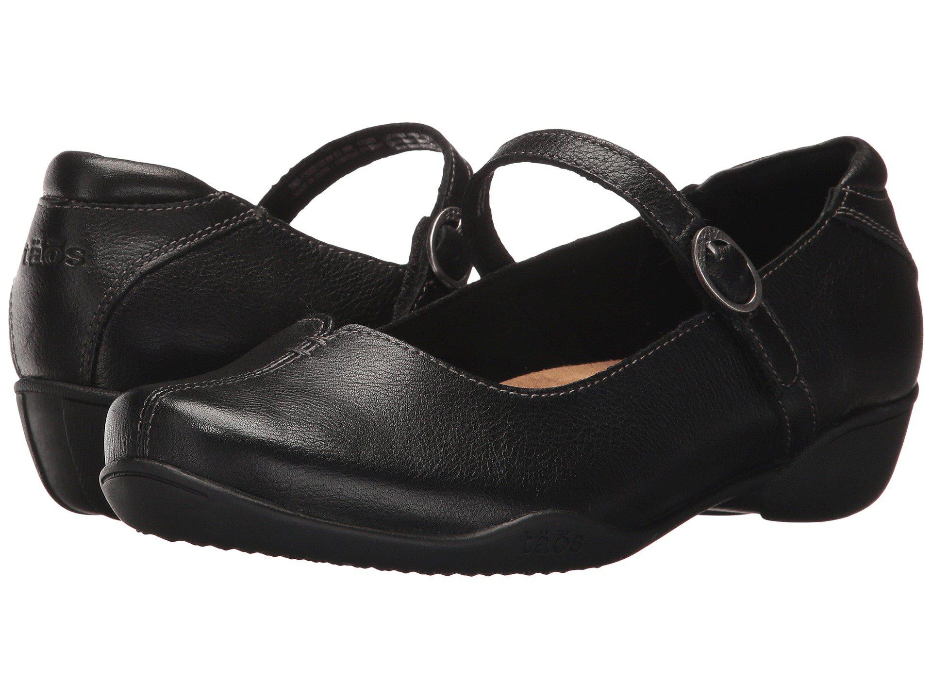 Taos Footwear Leather Ta Dah in Black - Lyst