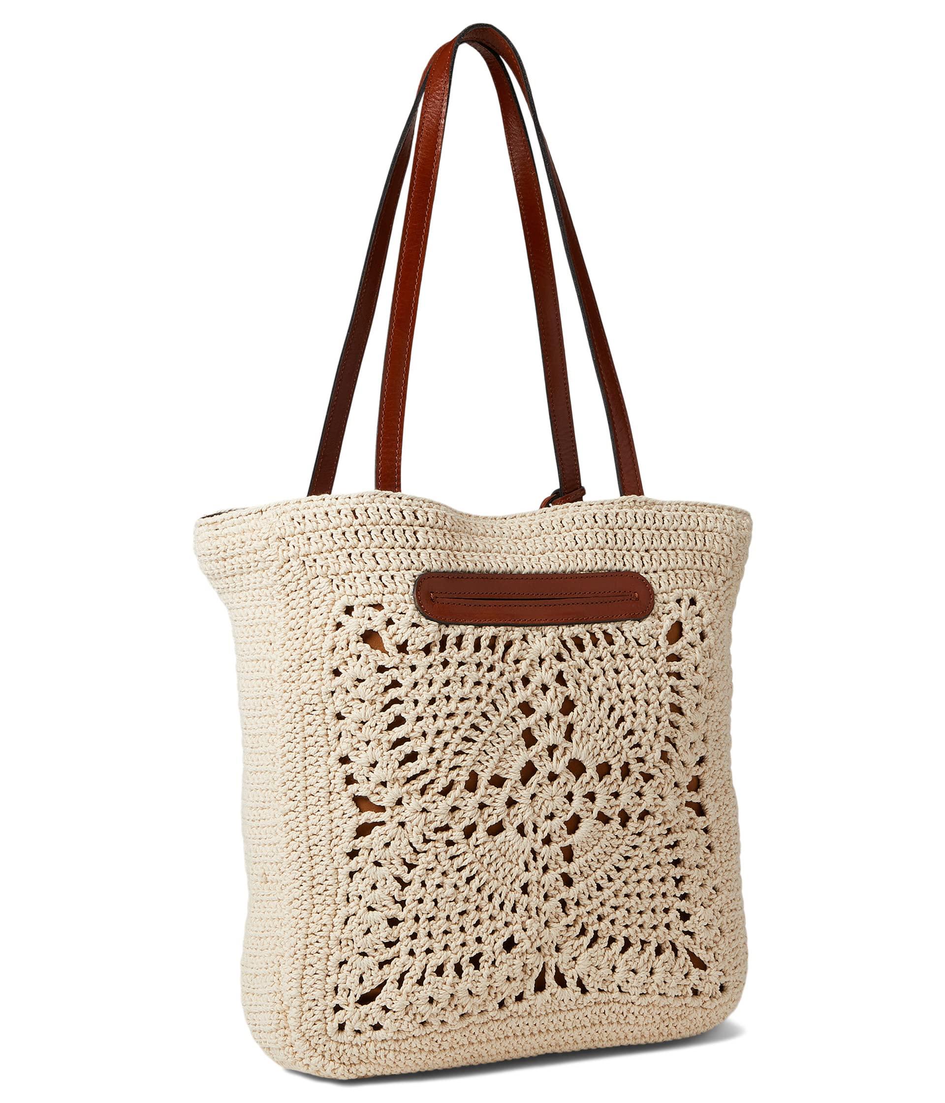 Patricia Nash Naomi Crochet Bag in Brown | Lyst