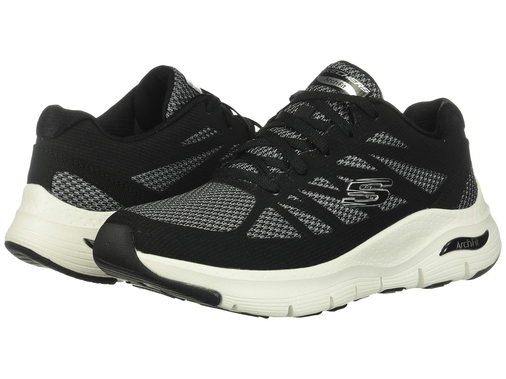 Skechers Synthetic Arch Fit in Black Lyst