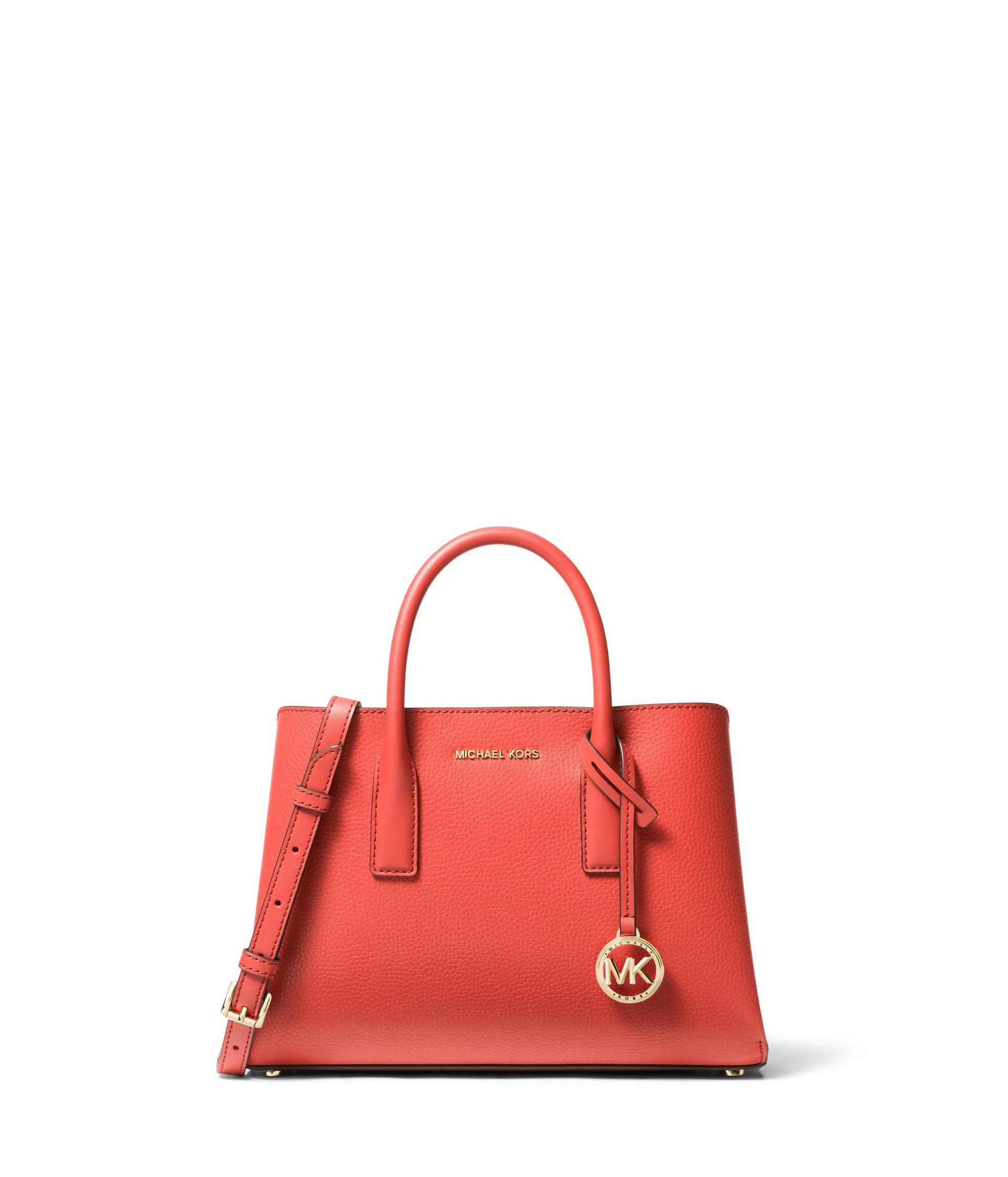 MICHAEL Michael Kors Ruthie Small Satchel in Red | Lyst