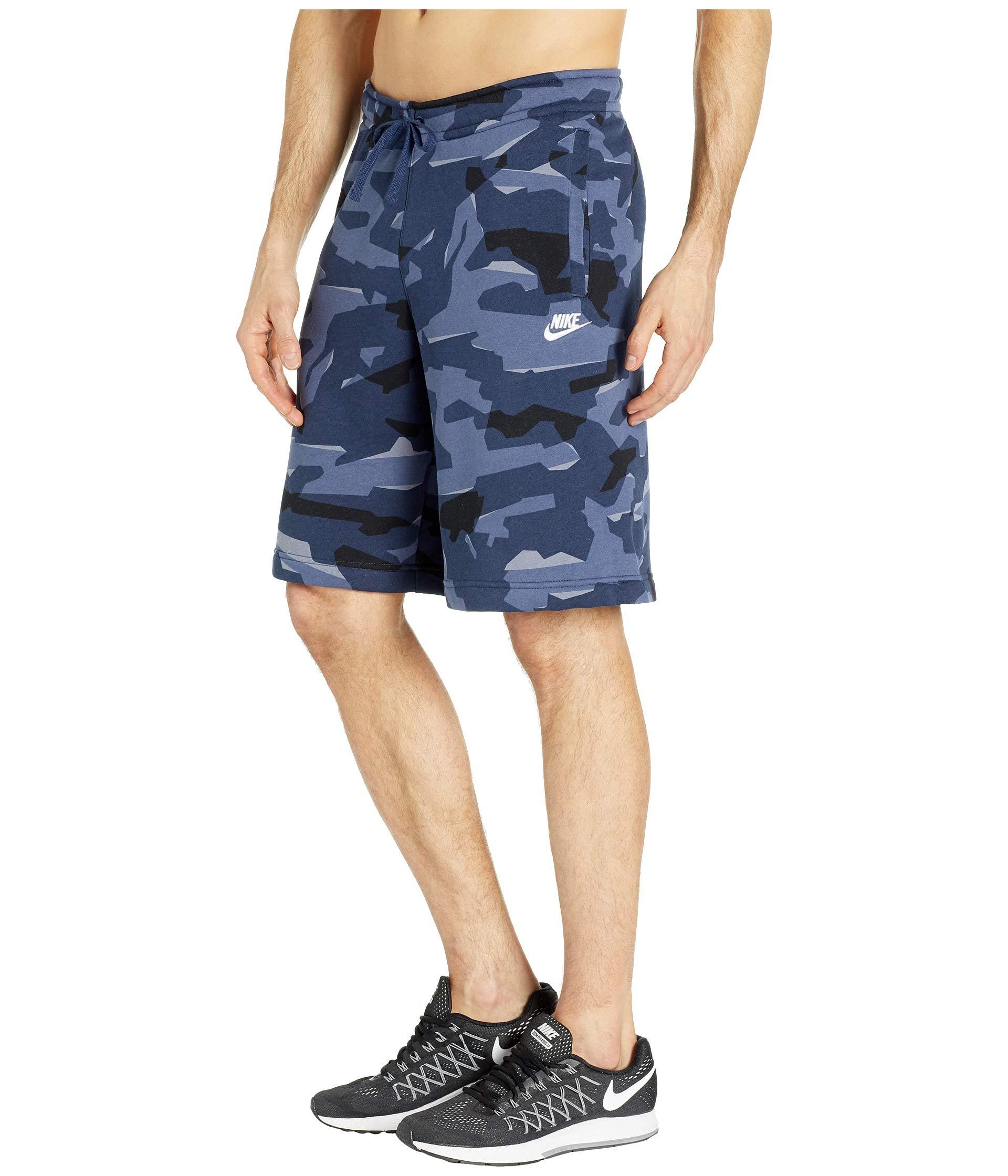 nike sportswear camo shorts
