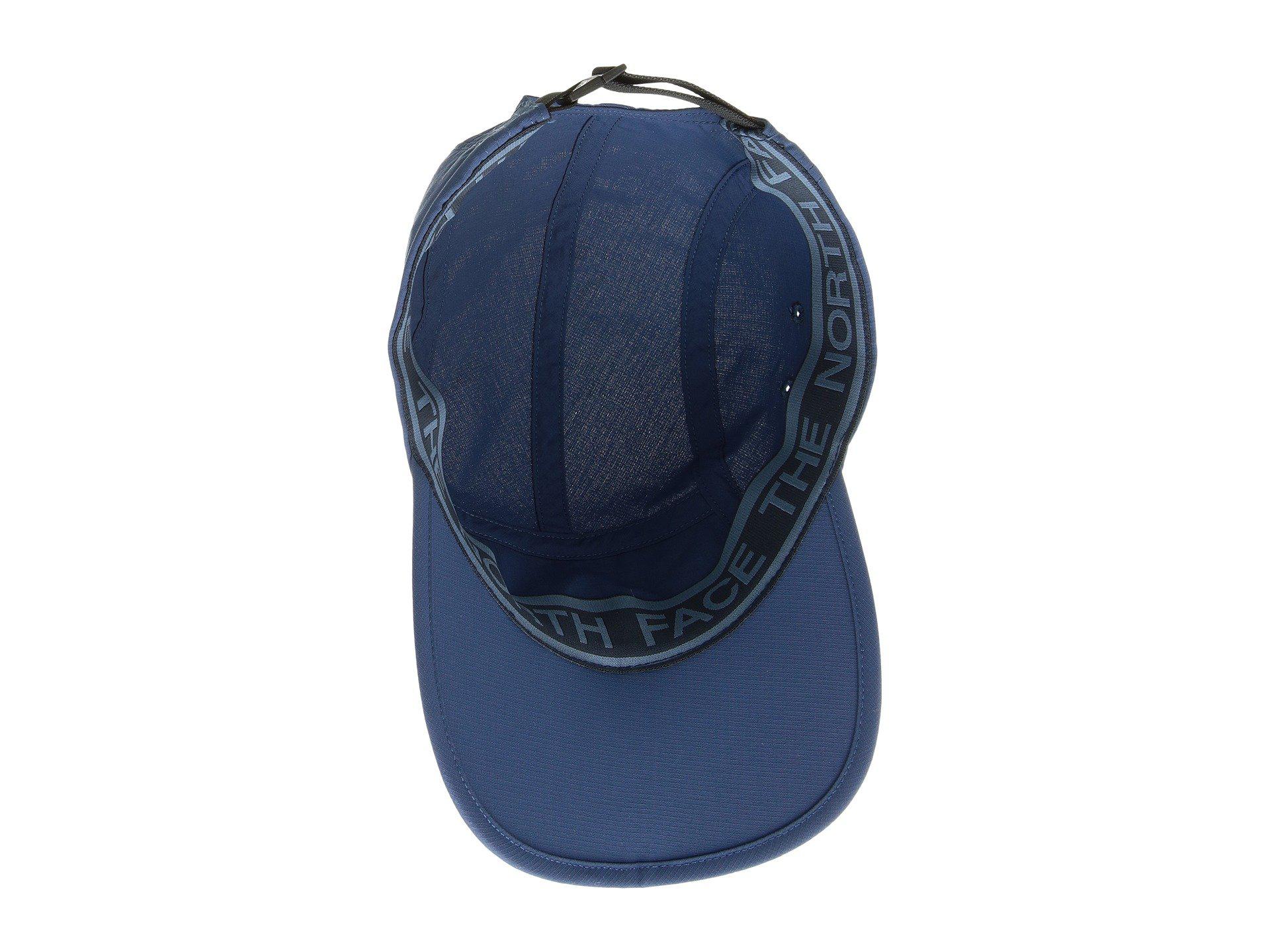 The North Face Synthetic Horizon Folding Bill Cap in Blue for Men | Lyst