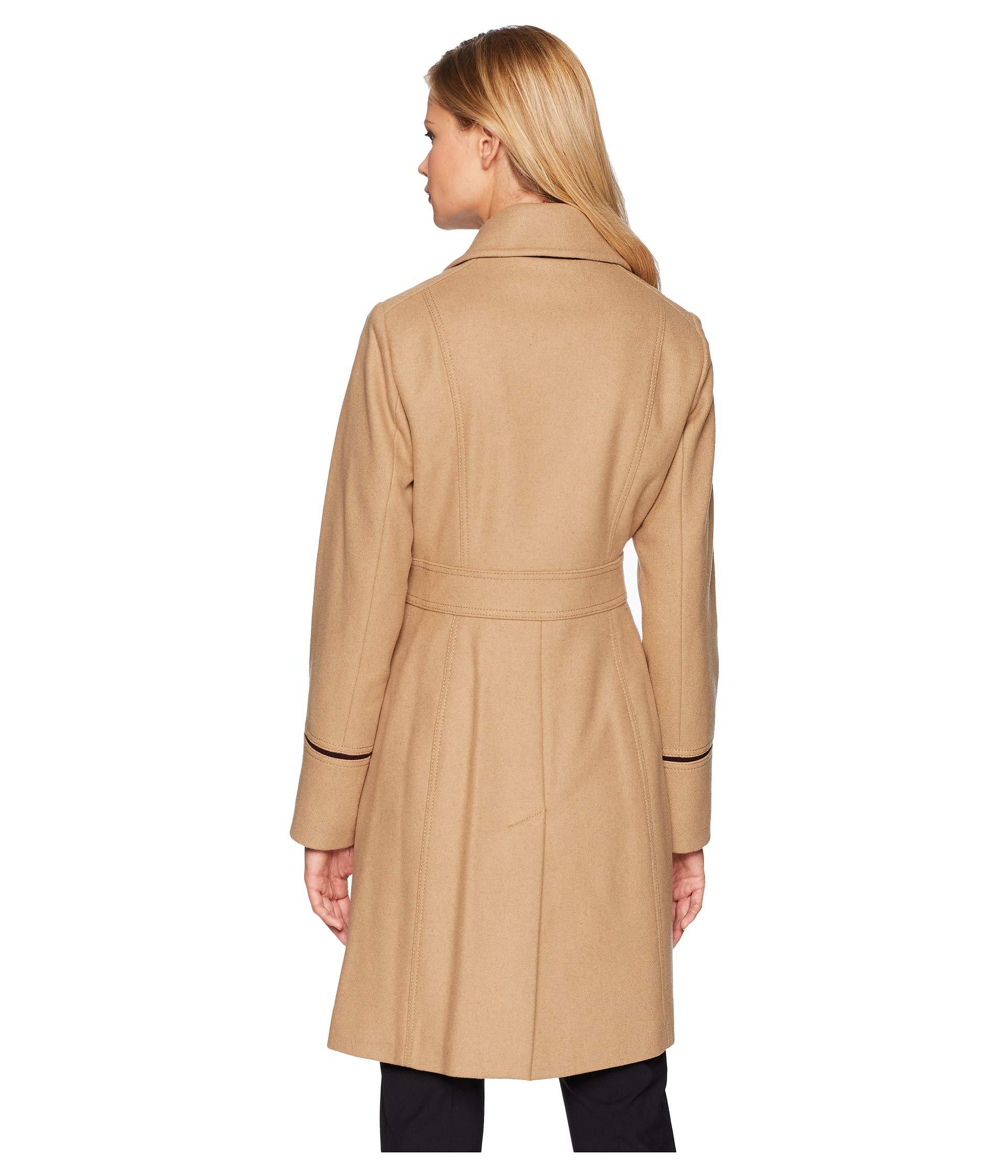 Vince Camuto Wool Coat R8361 (camel) Women's Coat in ...