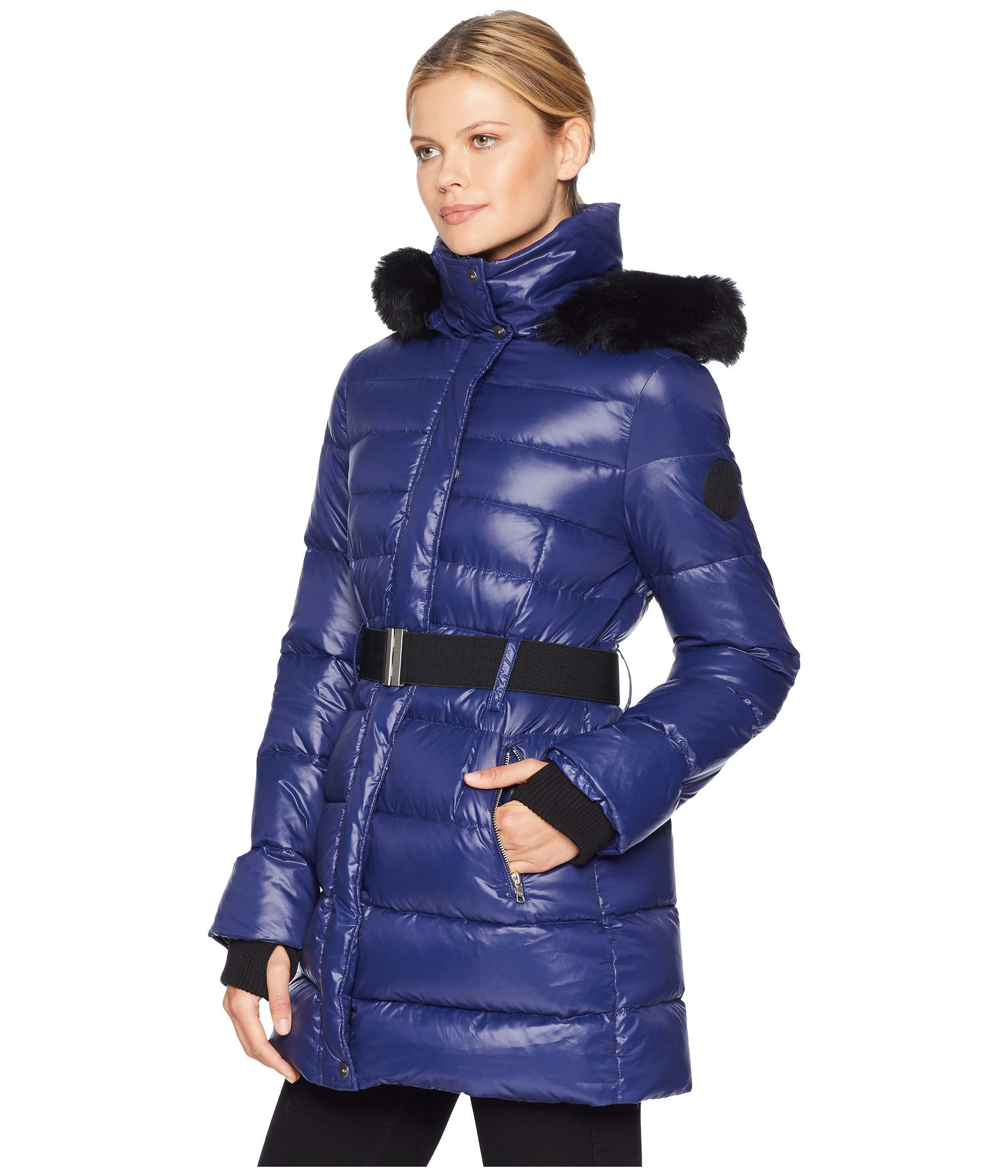 ugg belted down parka