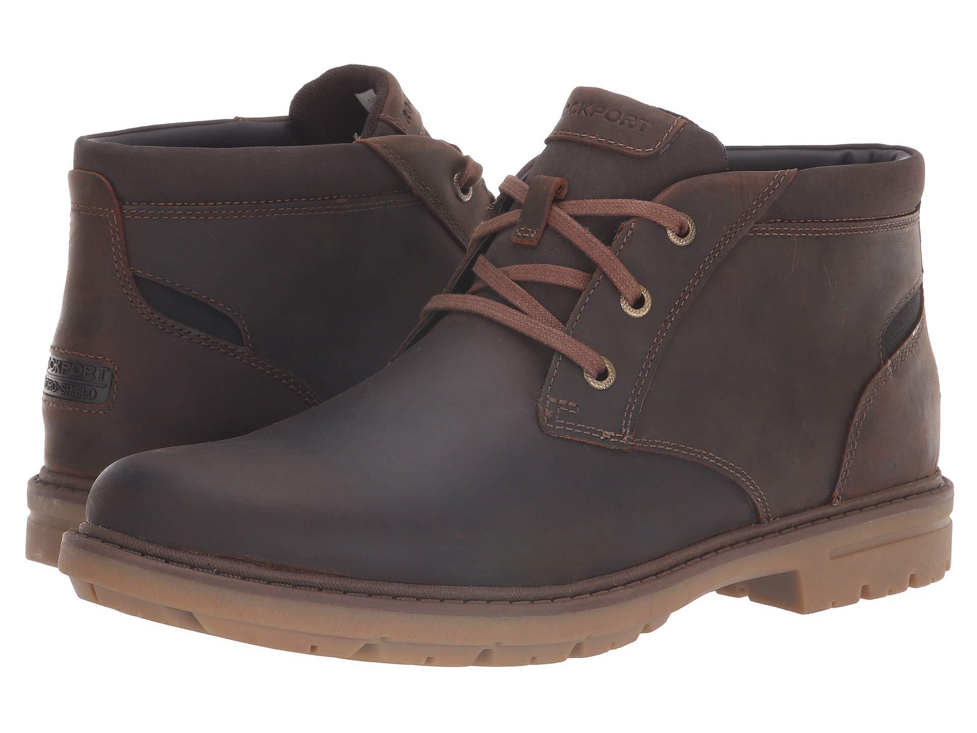 rockport tough bucks waterproof chukka