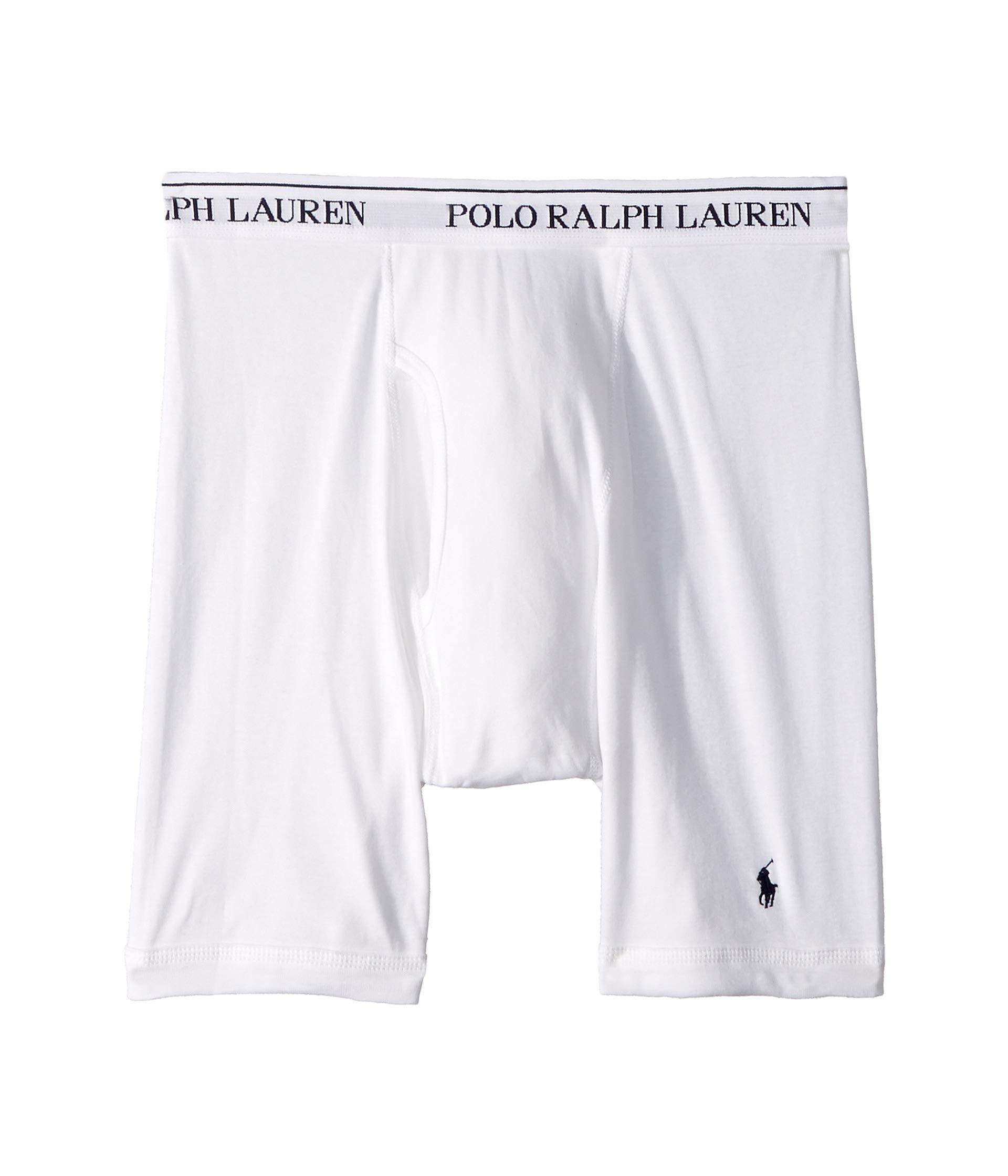 Polo Ralph Lauren Cotton Classic Fit W/ Wicking 3pack Long Leg Boxer