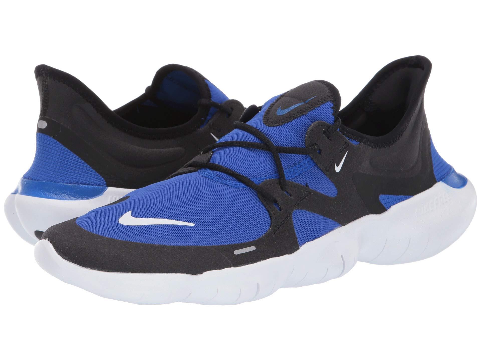 Nike Lace Men's Free Rn 5.0 Running Shoe in Blue/White (Blue) for Men - Lyst