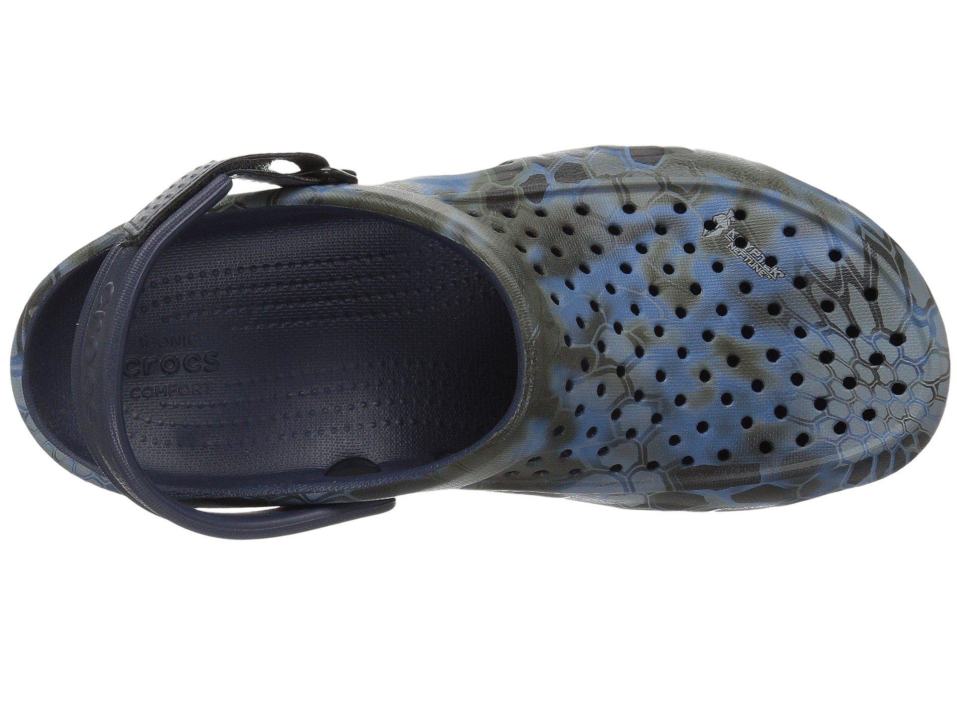 Crocs™ Swiftwater Kryptek Neptune Deck Clog (navy) Men's Shoes in Blue -  Lyst
