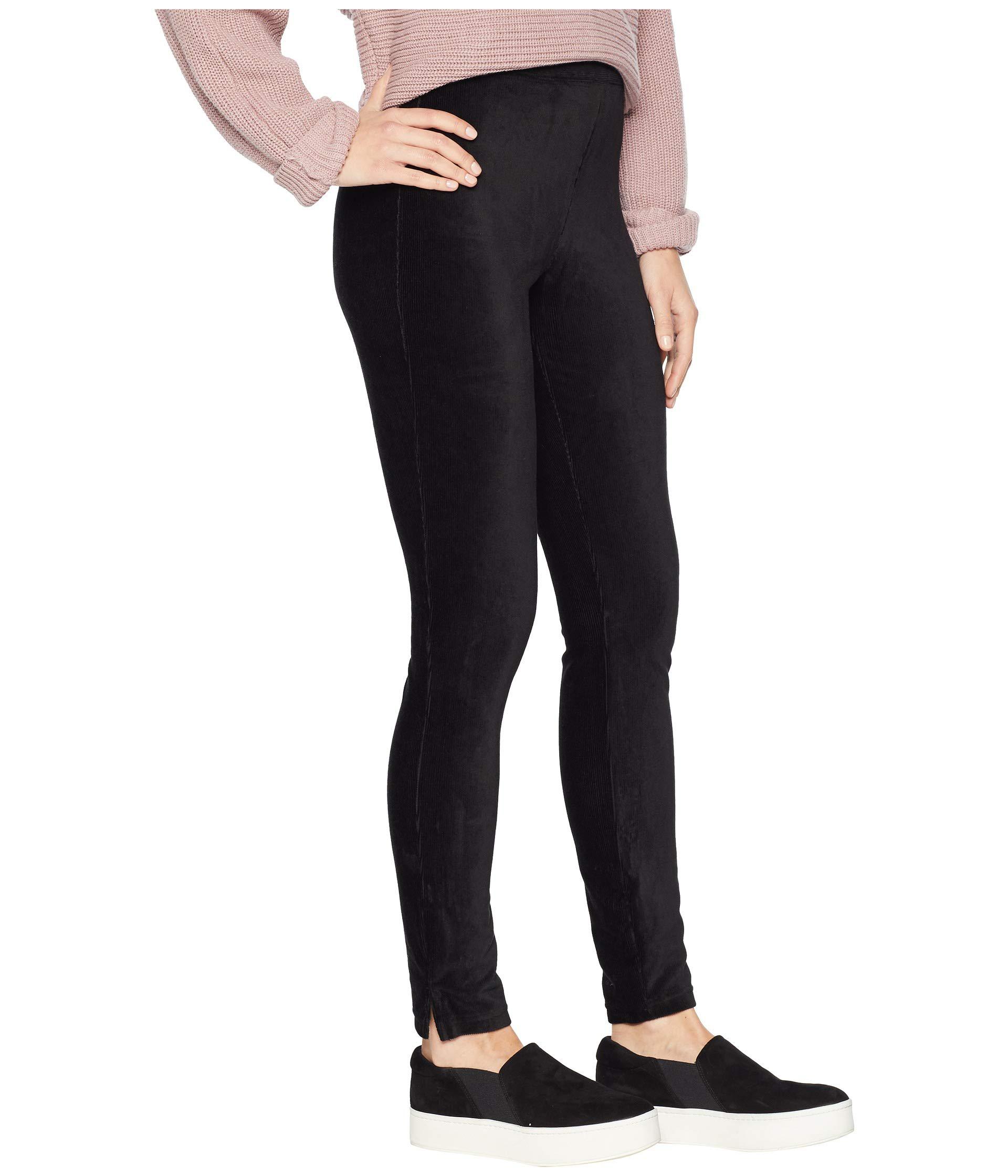 Hue Highwaist Corduroy Leggings (navy) Women's Casual Pants in Black Lyst