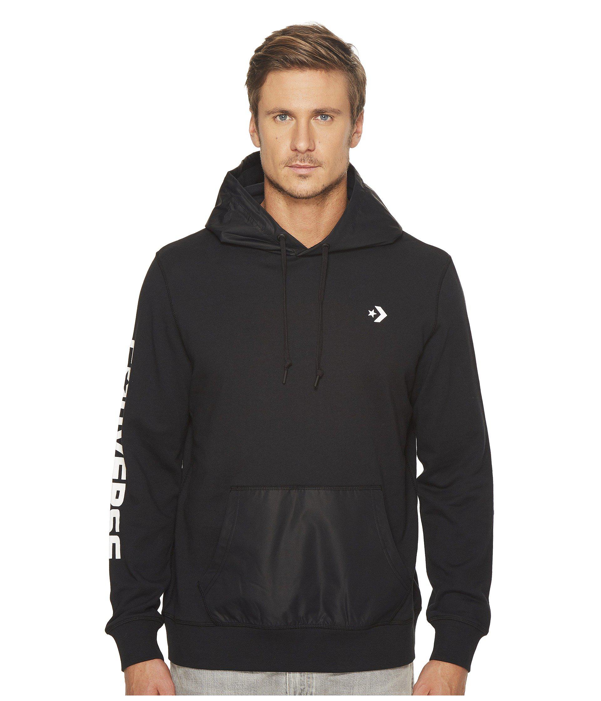 converse sweatshirt black