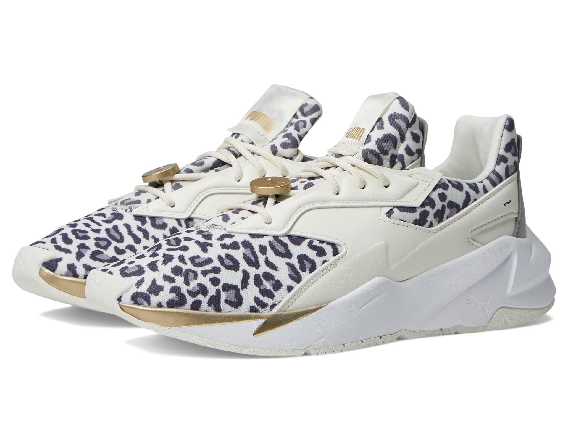 PUMA Fier Nitro Leopard in Metallic Lyst