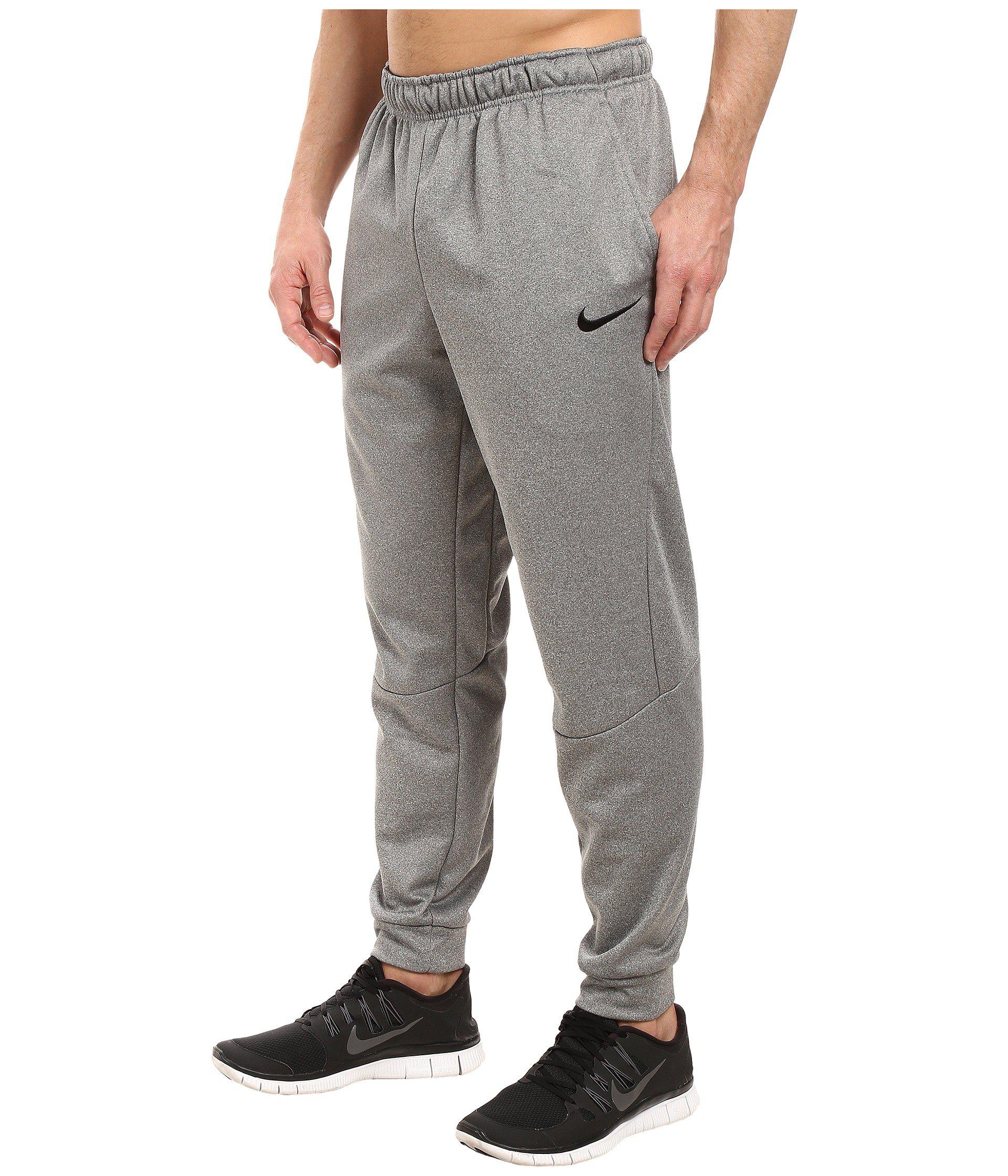 men's therma tapered training pants