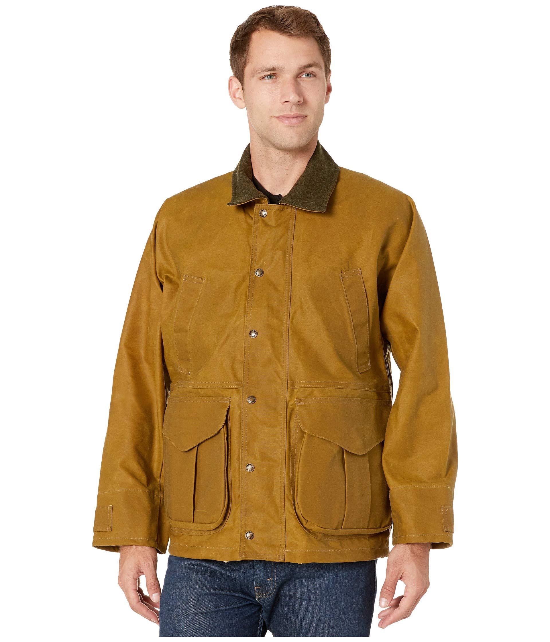 Filson Wool Tin Cloth Field Jacket in Tan (Brown) for Men Lyst