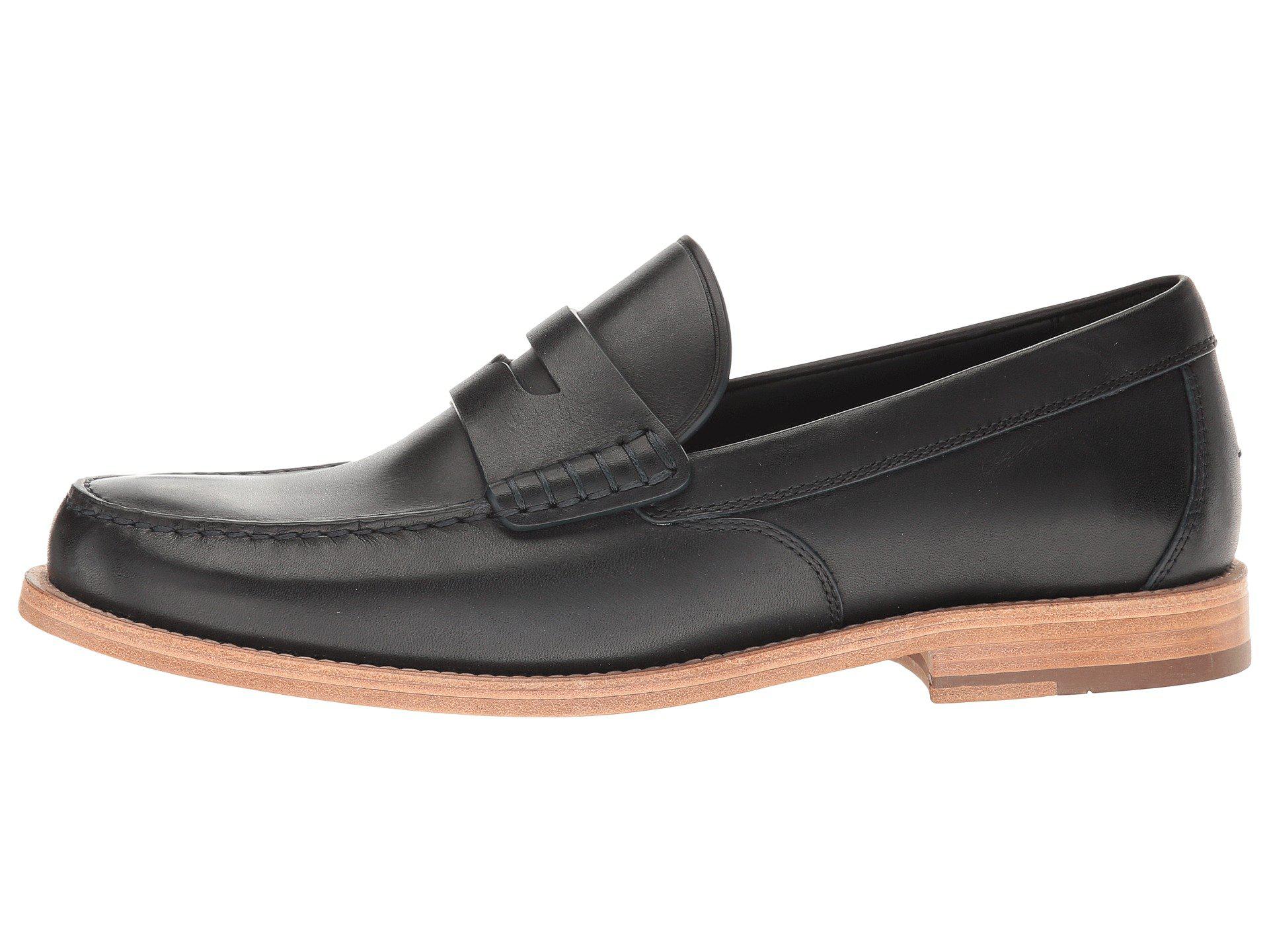 Lyst COACH Manhattan Leather Loafer (dark Saddle) Men�s