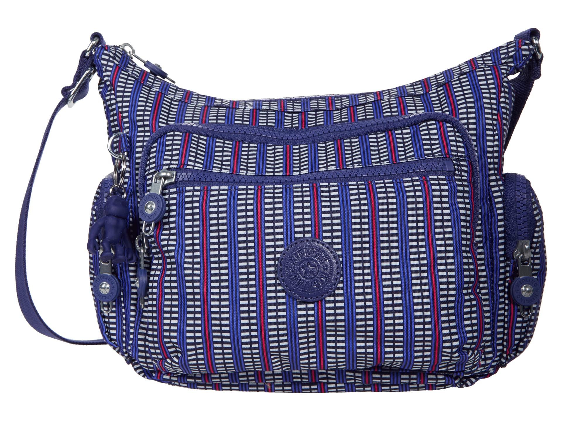 Kipling Synthetic Gabbie Small Crossbody Bag in Blue - Lyst
