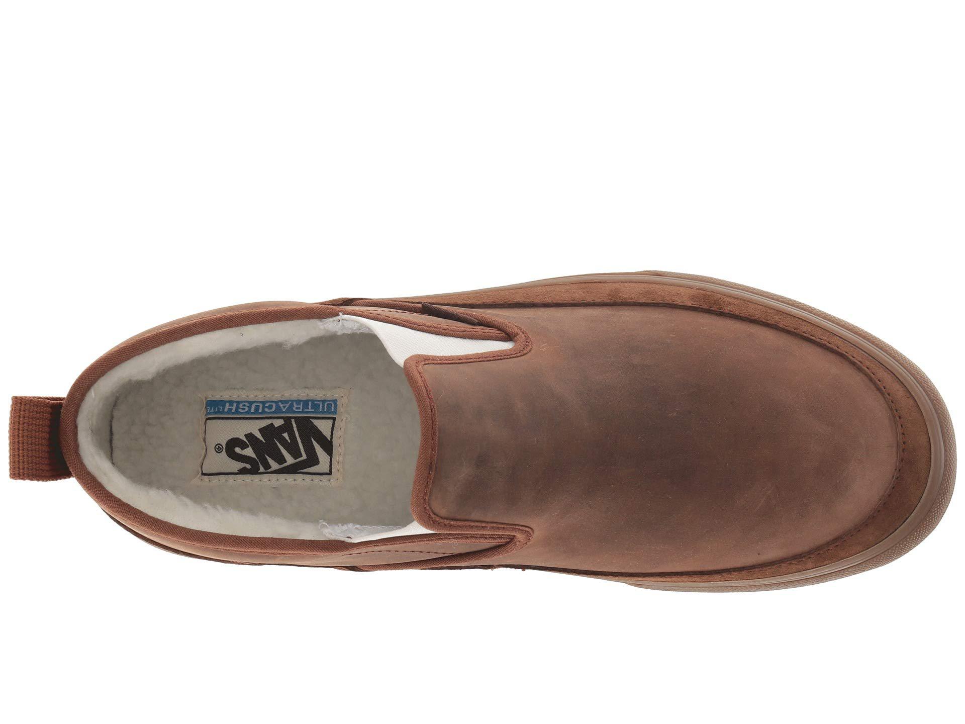 Vans Suede Mid Slip Sf Mte (dachshund/medium Gum) Skate Shoes in Brown for  Men - Lyst