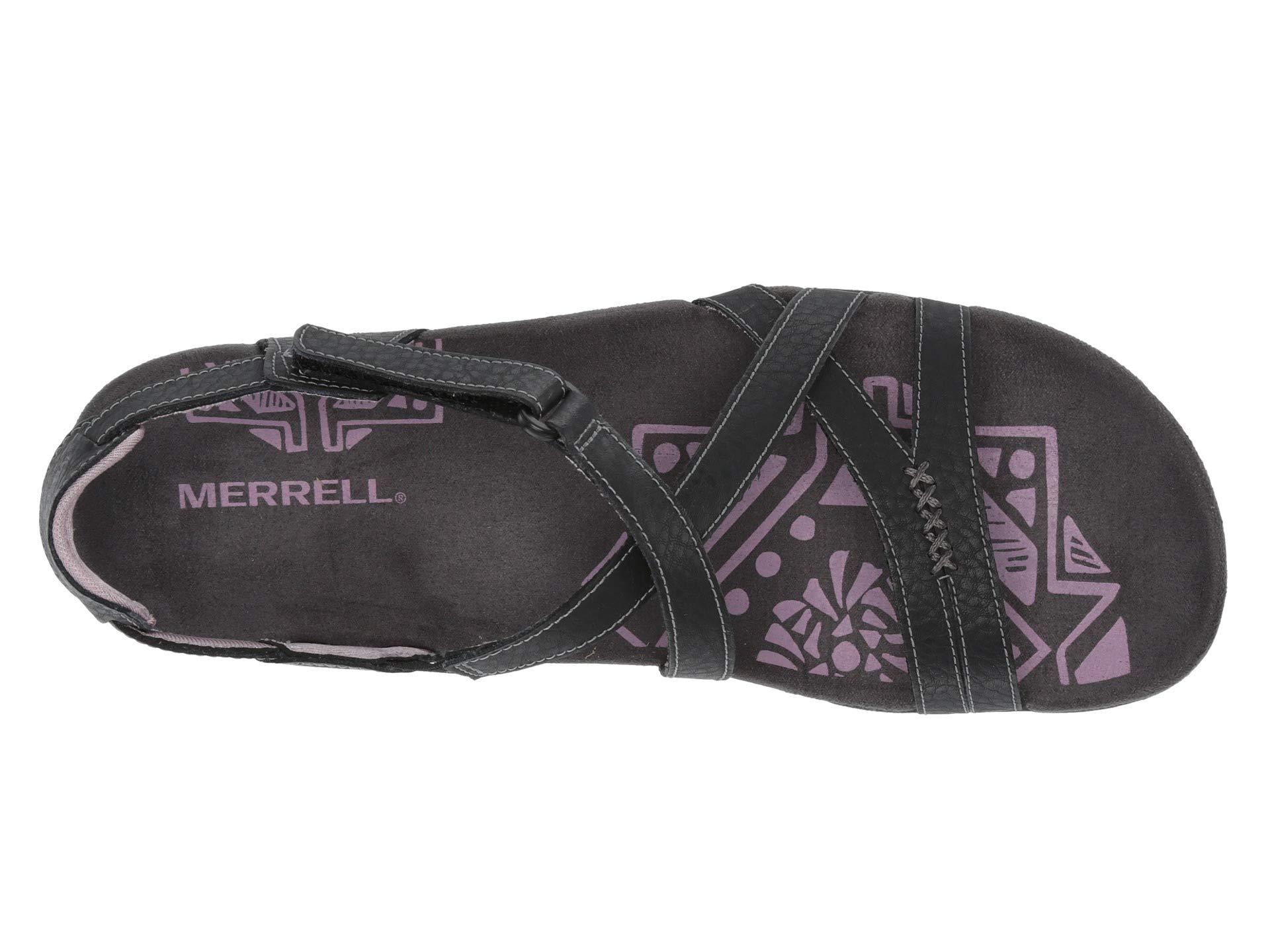 Merrell Sandspur Rose Leather in Black | Lyst