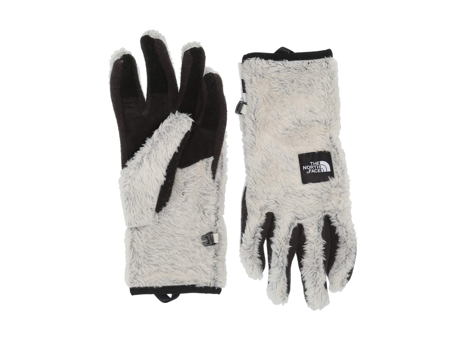 north face fuzzy gloves