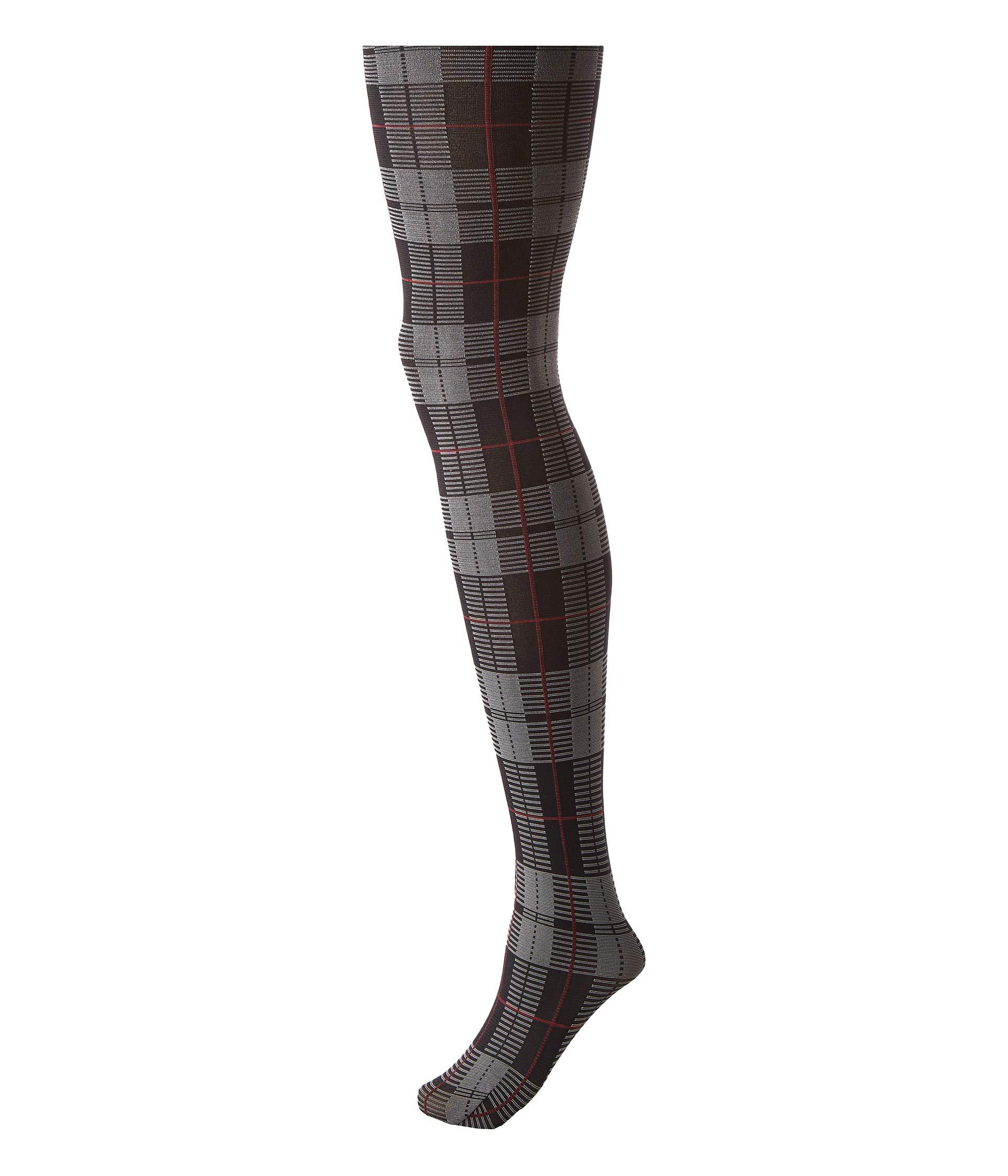 hue plaid tights