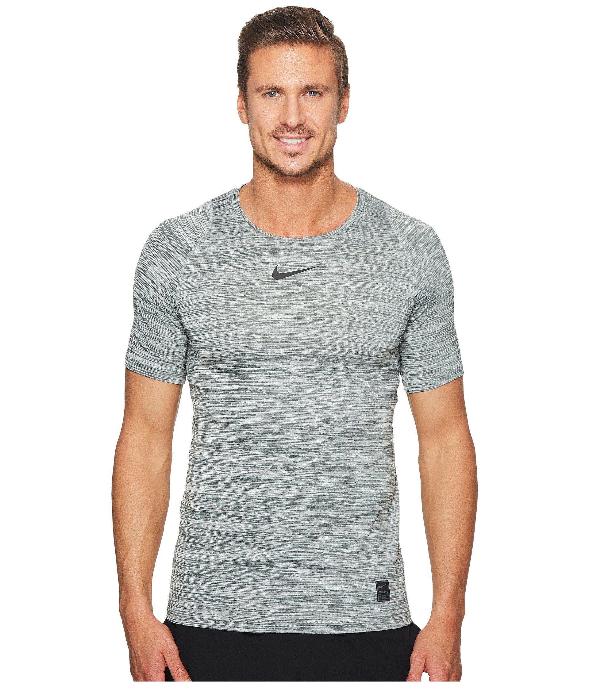 men's short sleeve training top nike pro