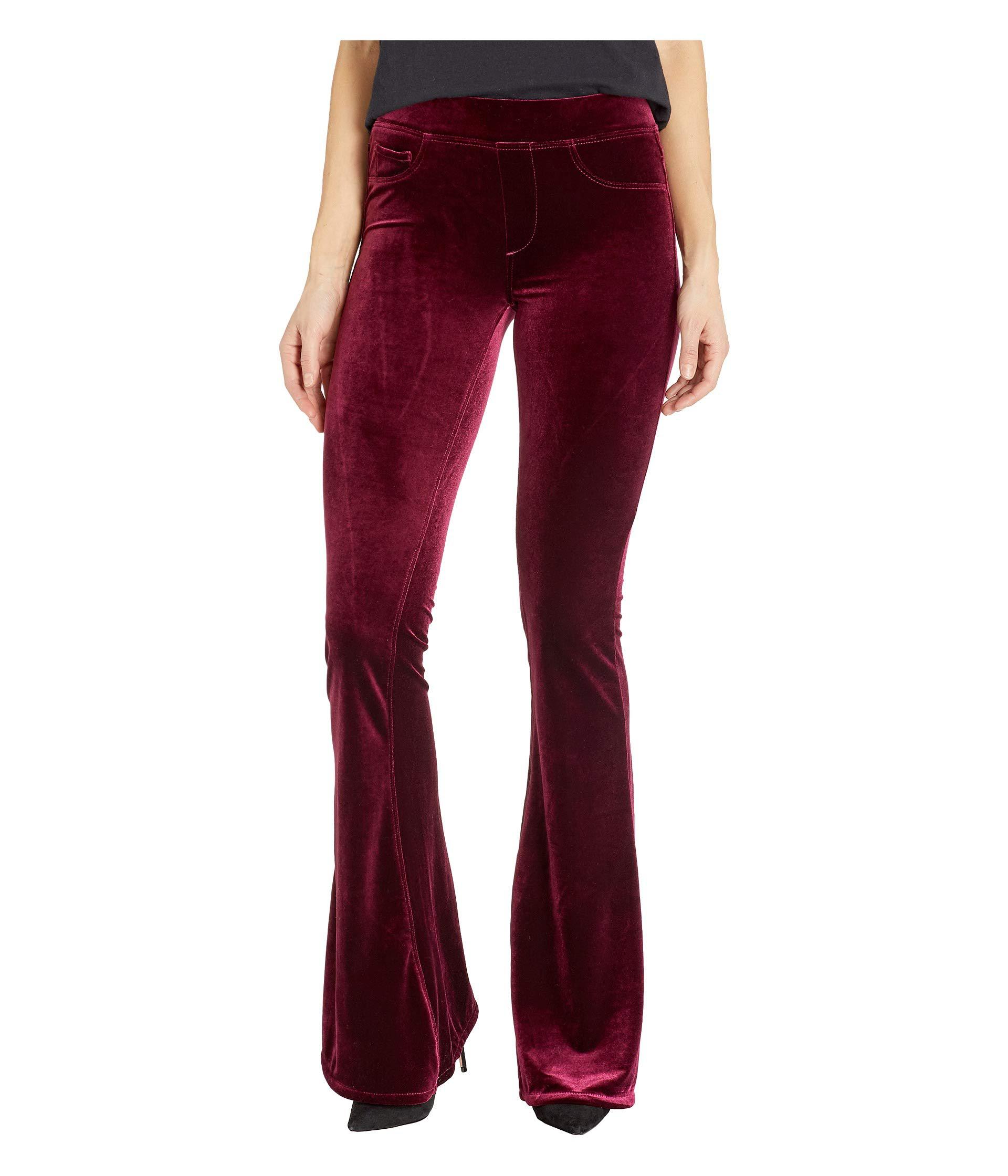 blank nyc velvet flare pants