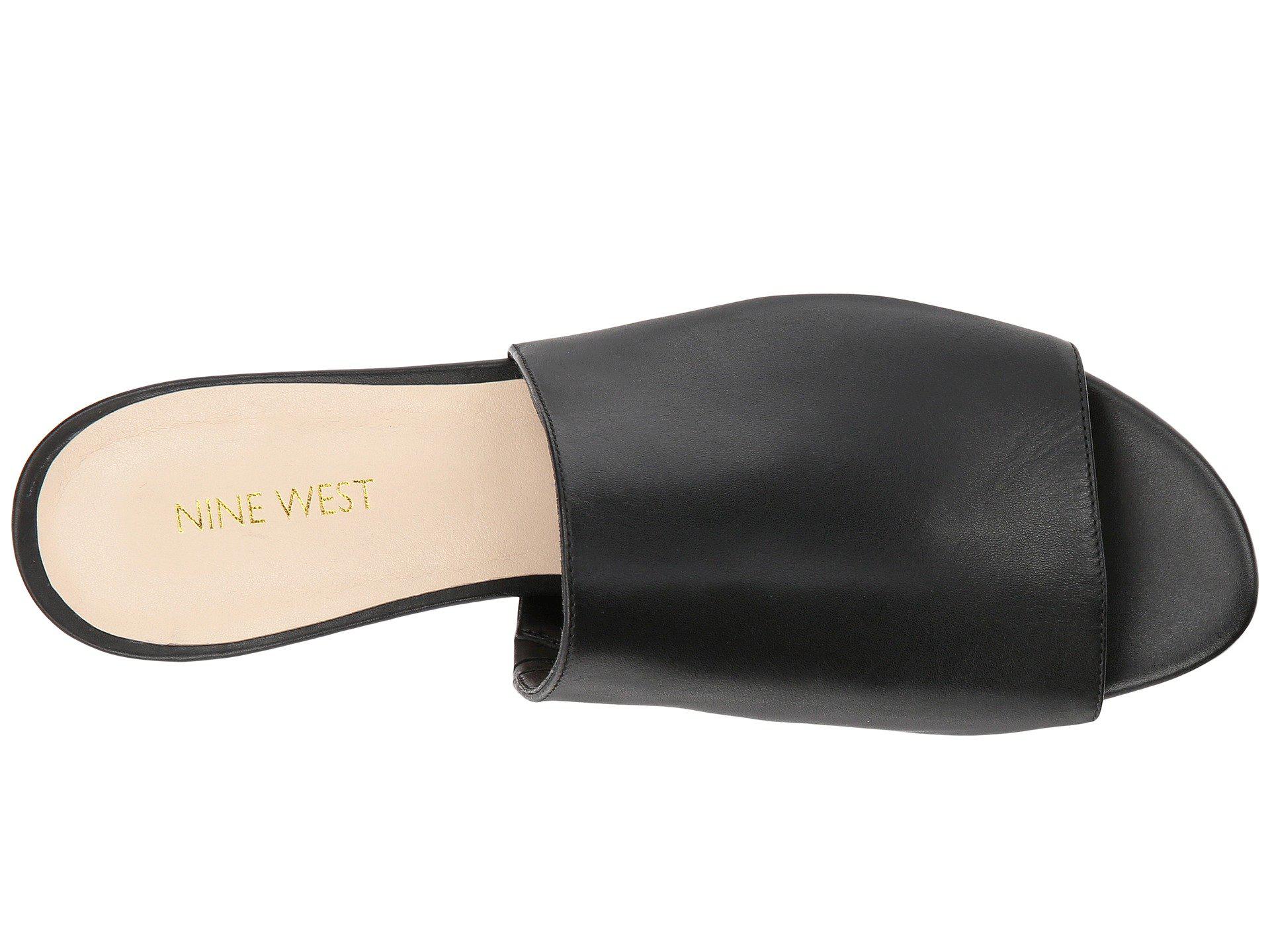 nine west lynneah slide sandals