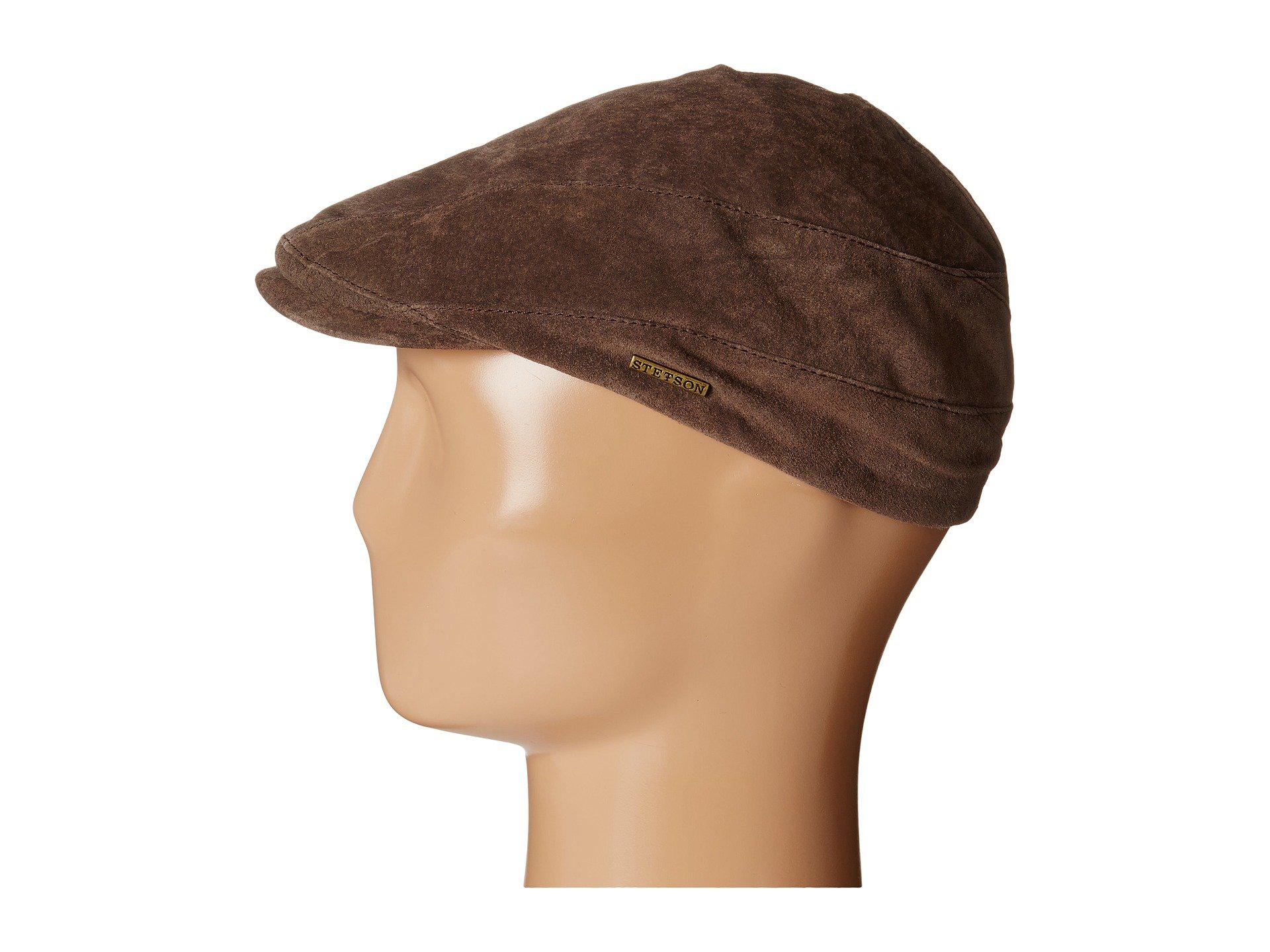 stetson suede ivy cap
