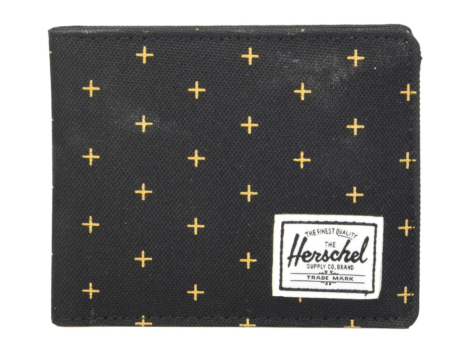 herschel black gridlock gold