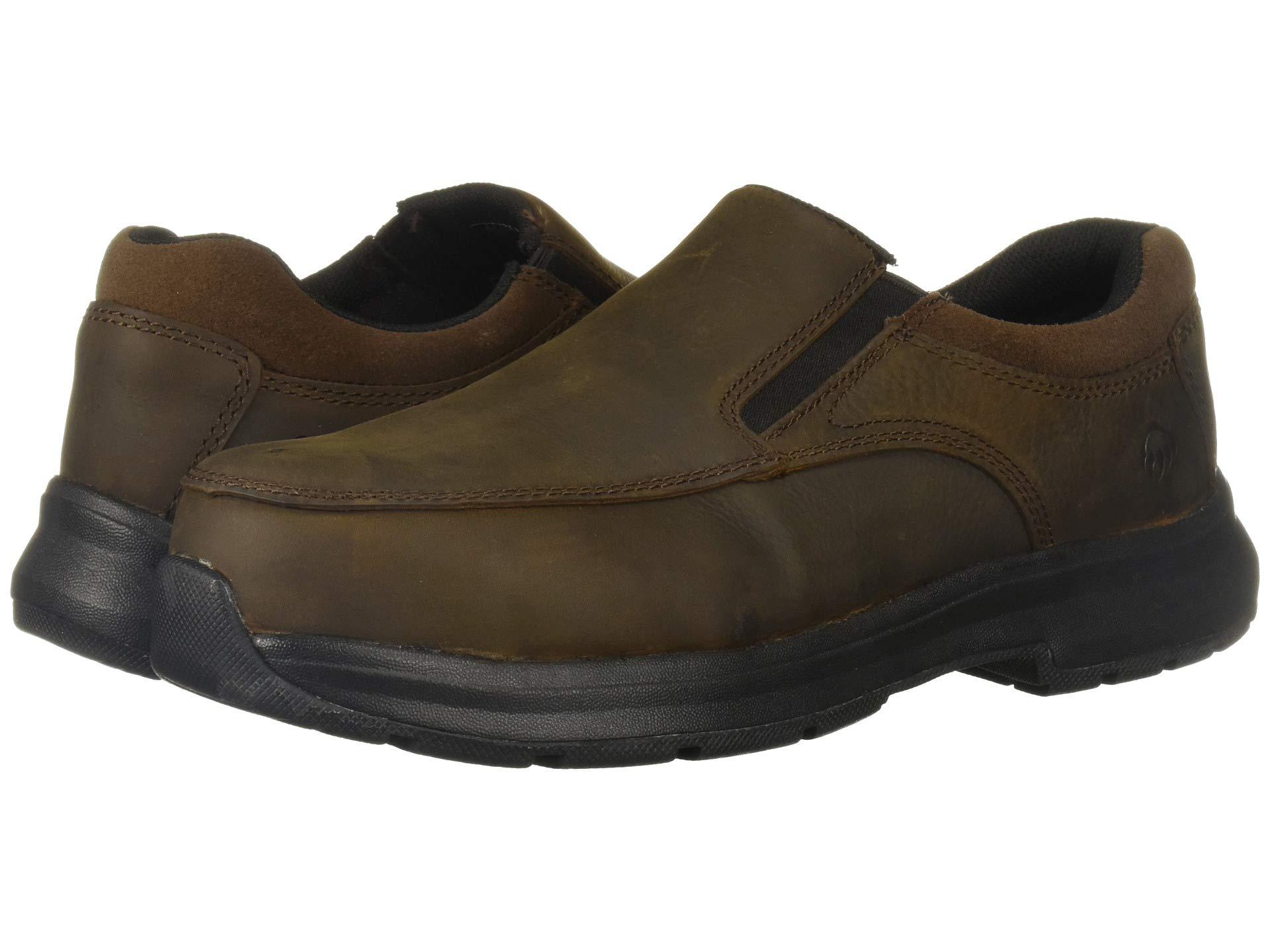 wolverine boots slip on