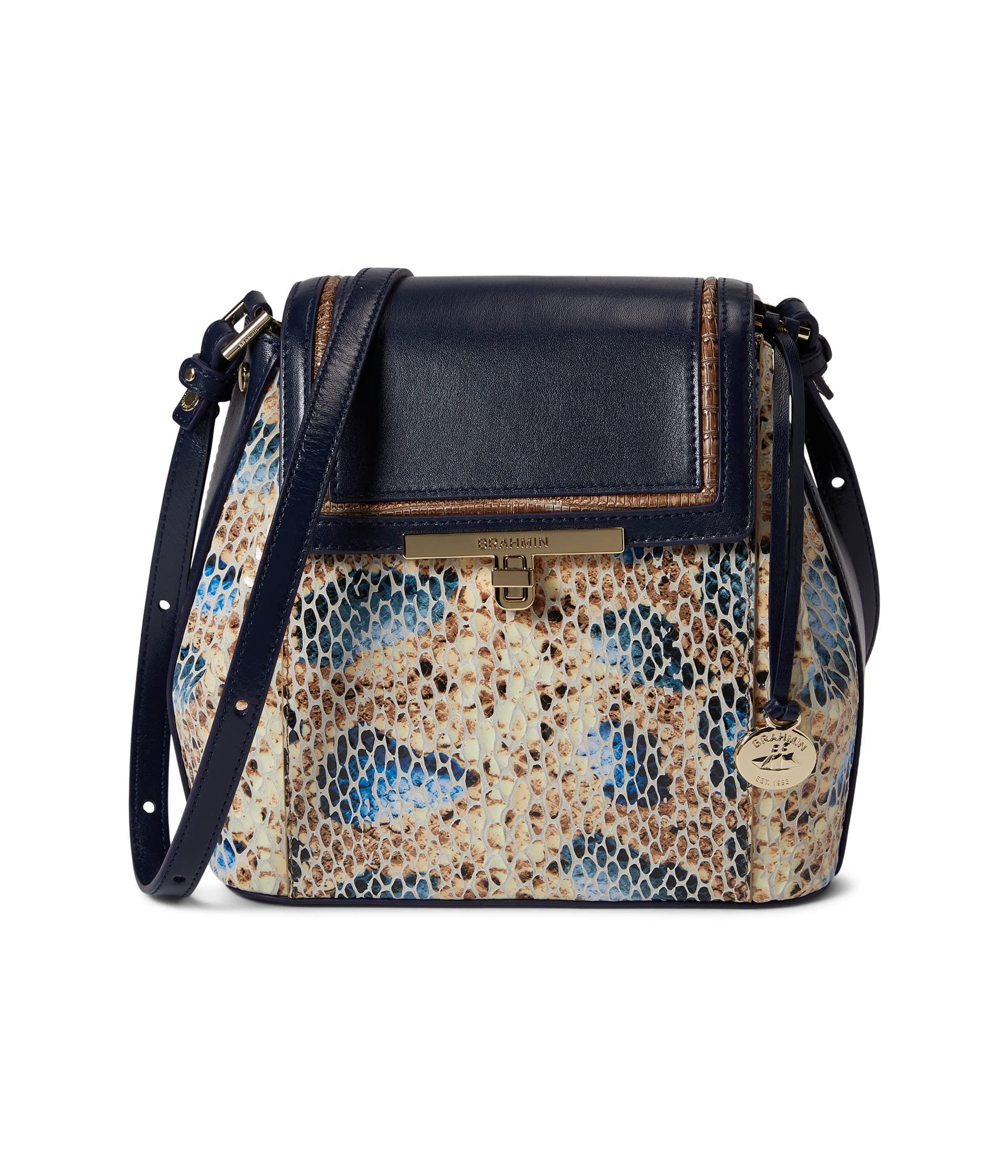 Brahmin Delahave Margo Crossbody in Blue Lyst