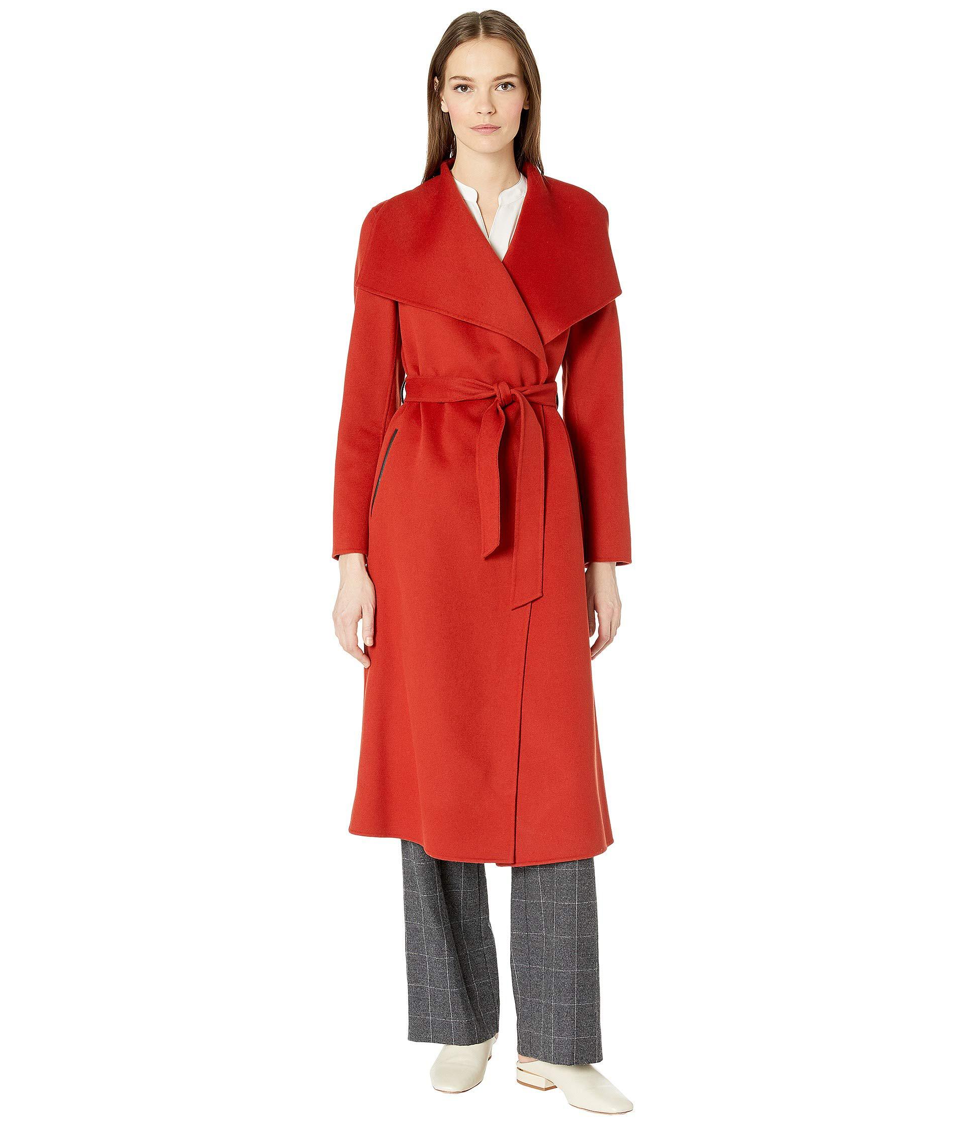red mackage coat