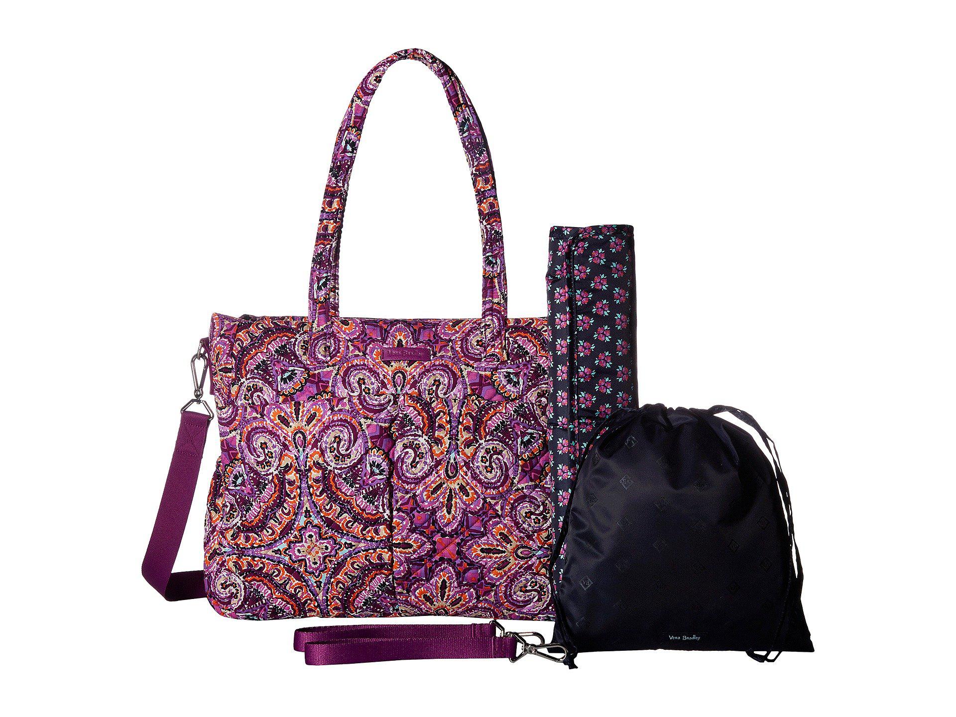 vera bradley iconic ultimate baby bag
