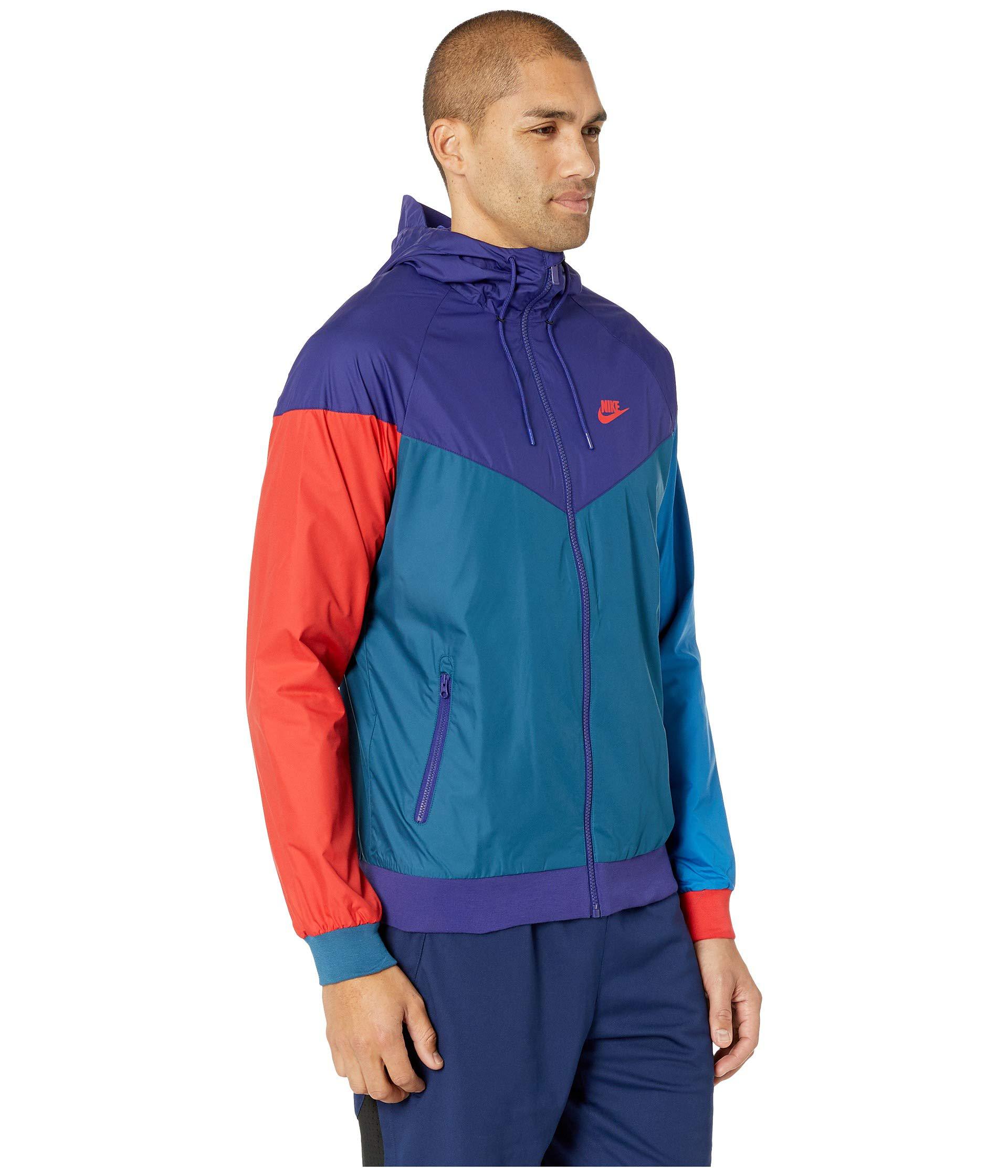 purple nike coat