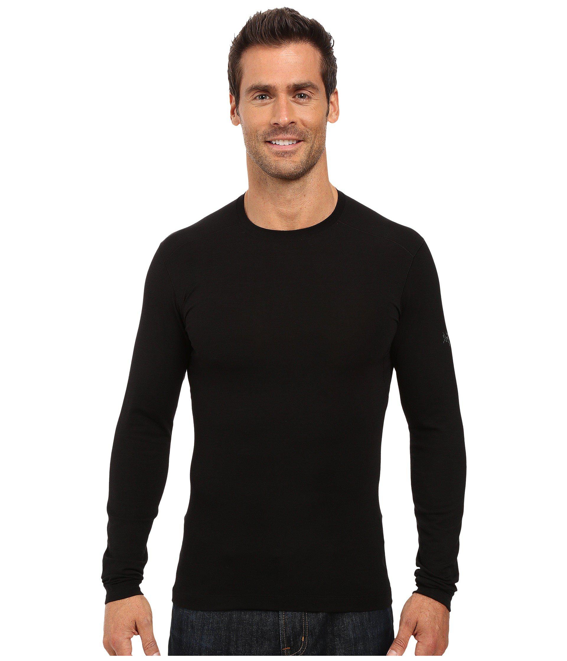 satoro ar crew neck shirt ls men's