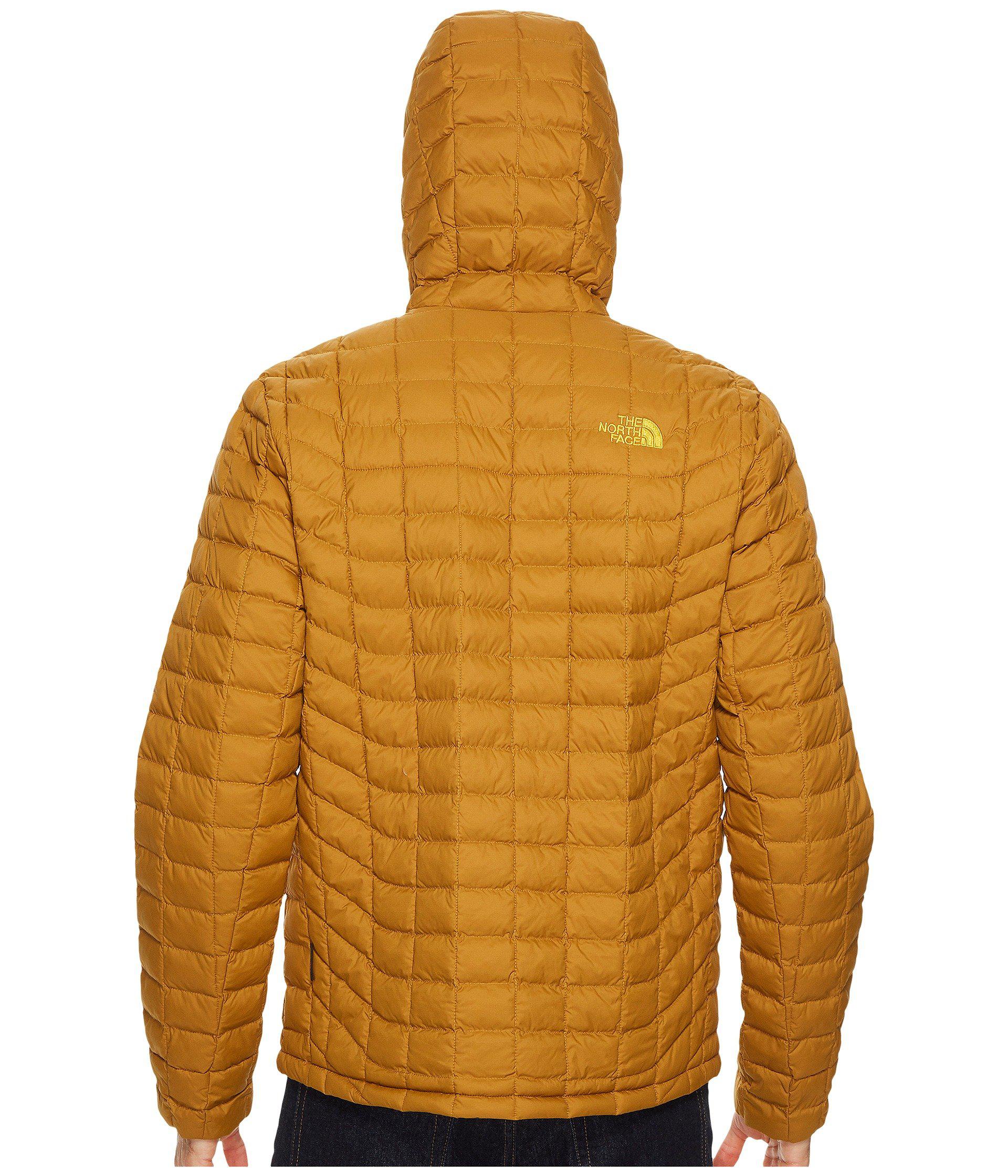 north face thermoball brown