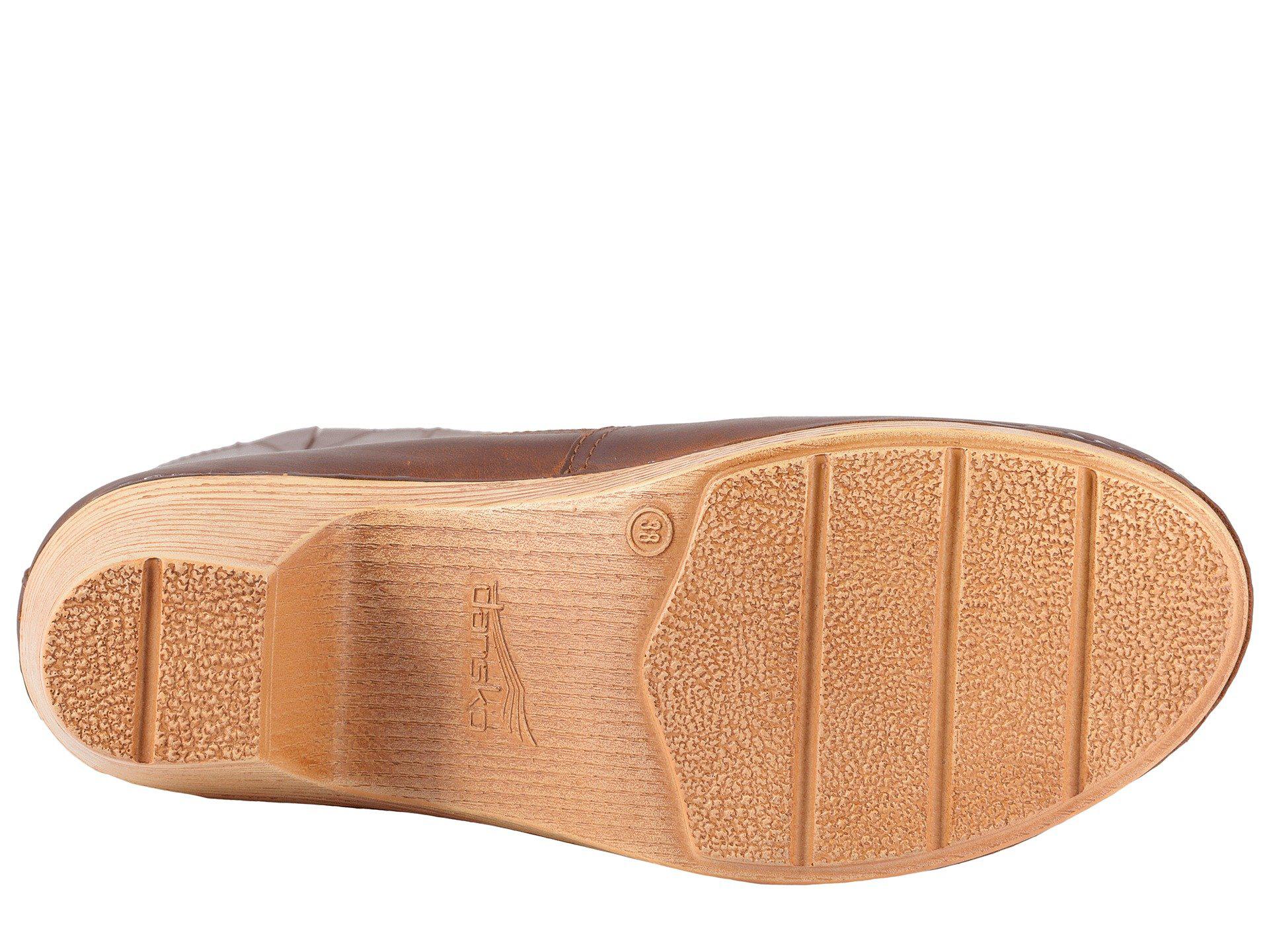 Dansko Martha in Brown Lyst